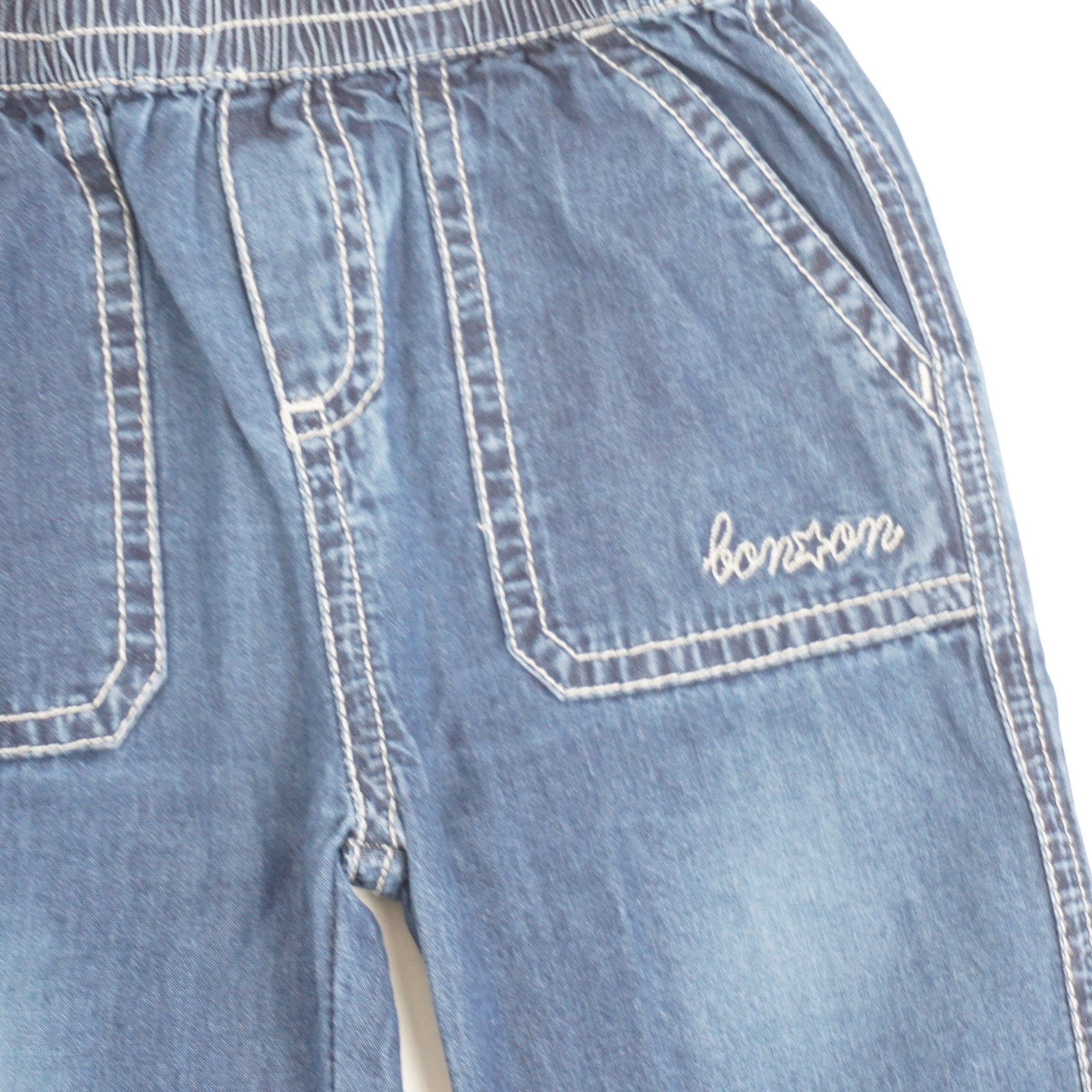 Pantalon Bleu - 12 mois