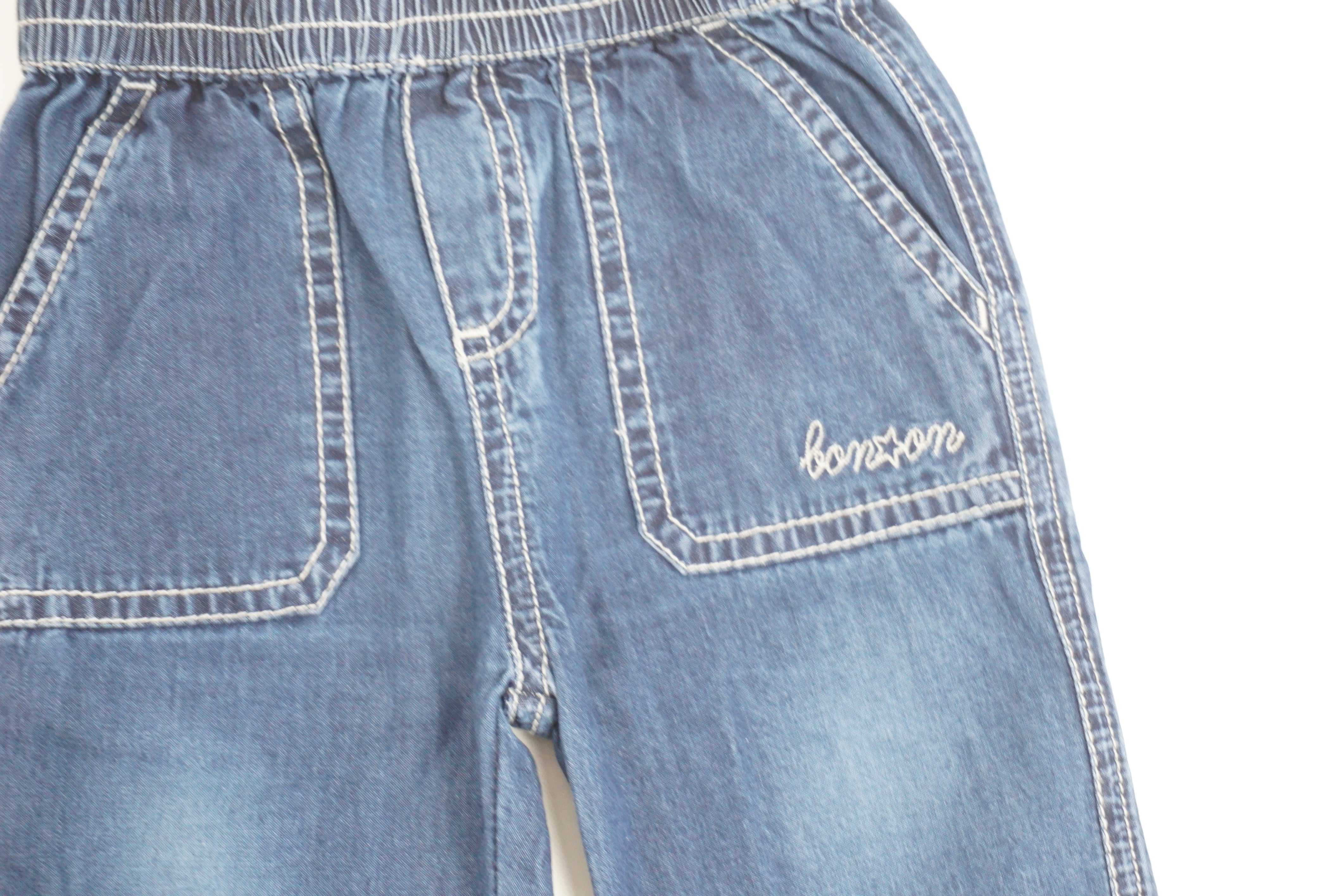 Pantalon Bleu - 12 mois