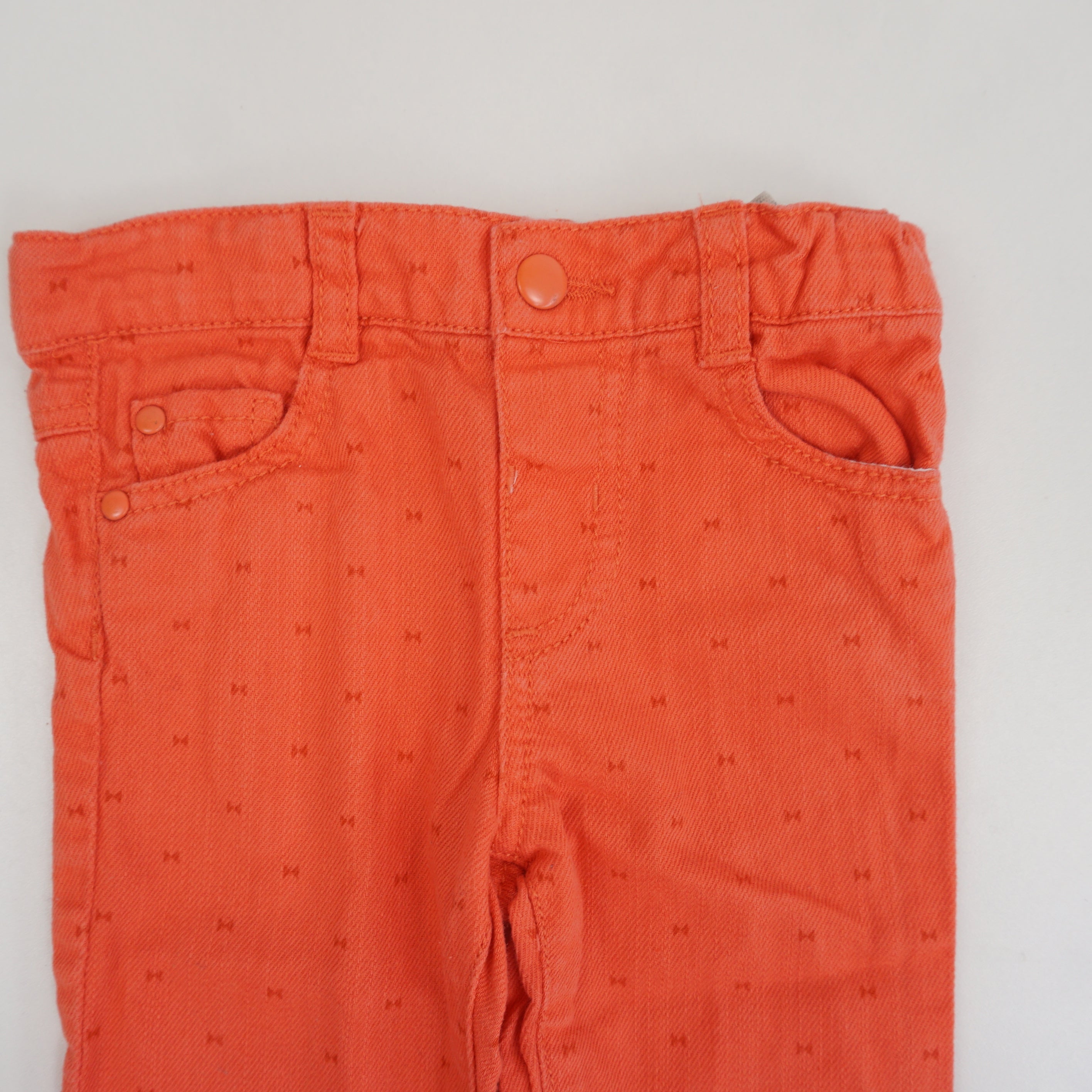 Jean Orange - 6 mois