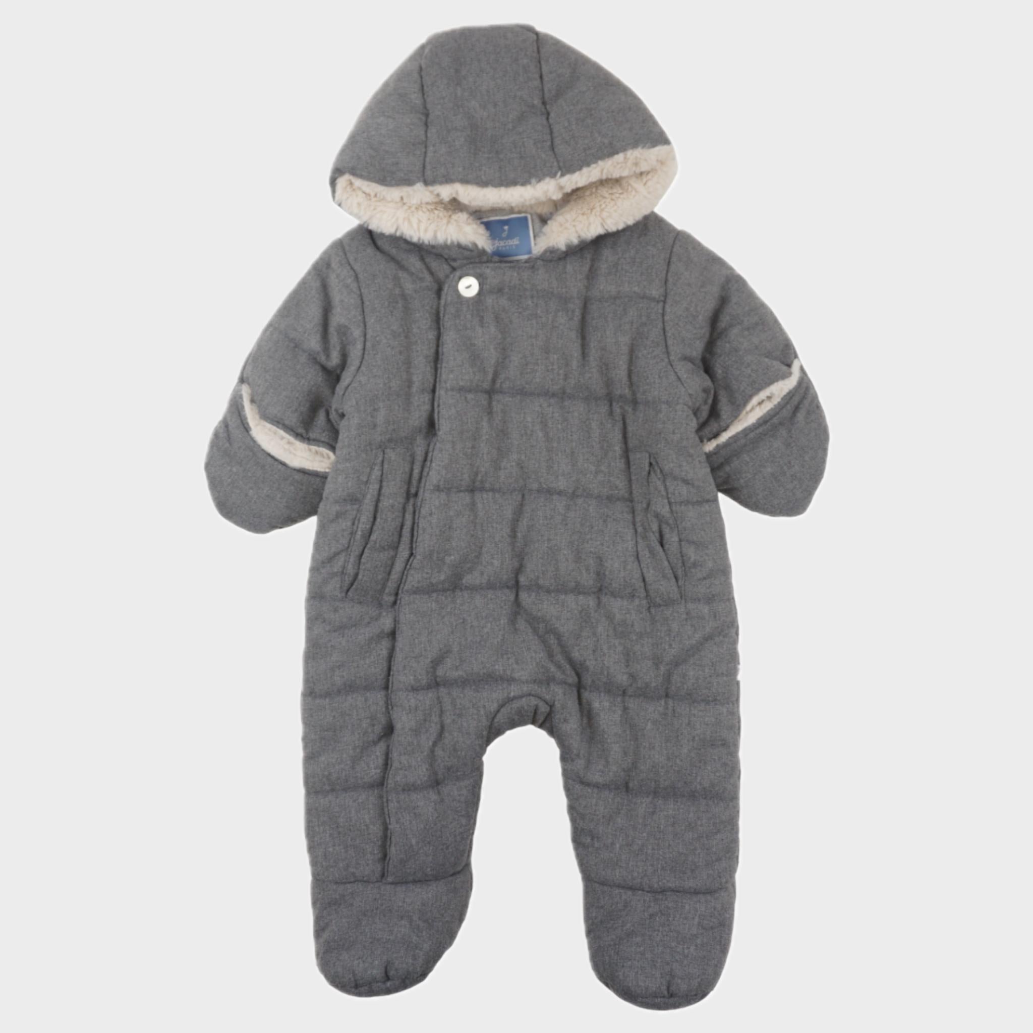 Combi pilote Gris - 6 mois