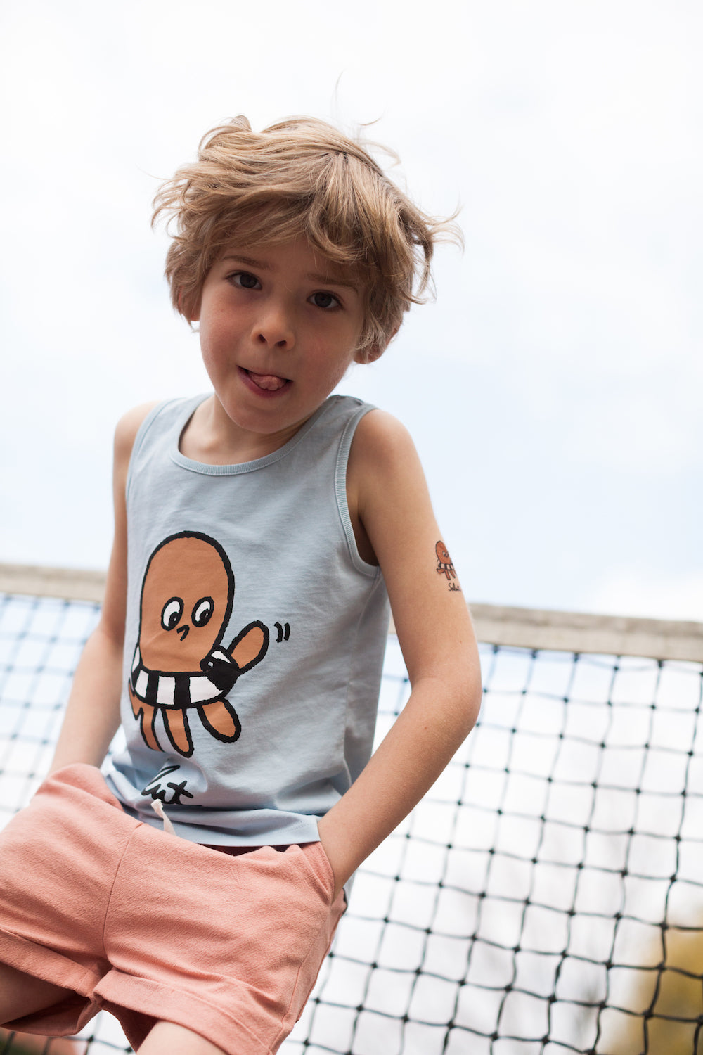 Débardeur Bleu - 10 ans (neuf)