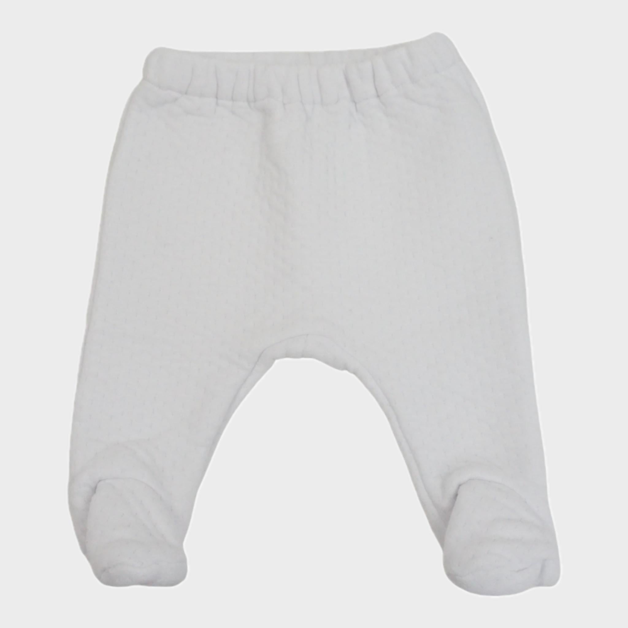 Pantalon Blanc - 3 mois