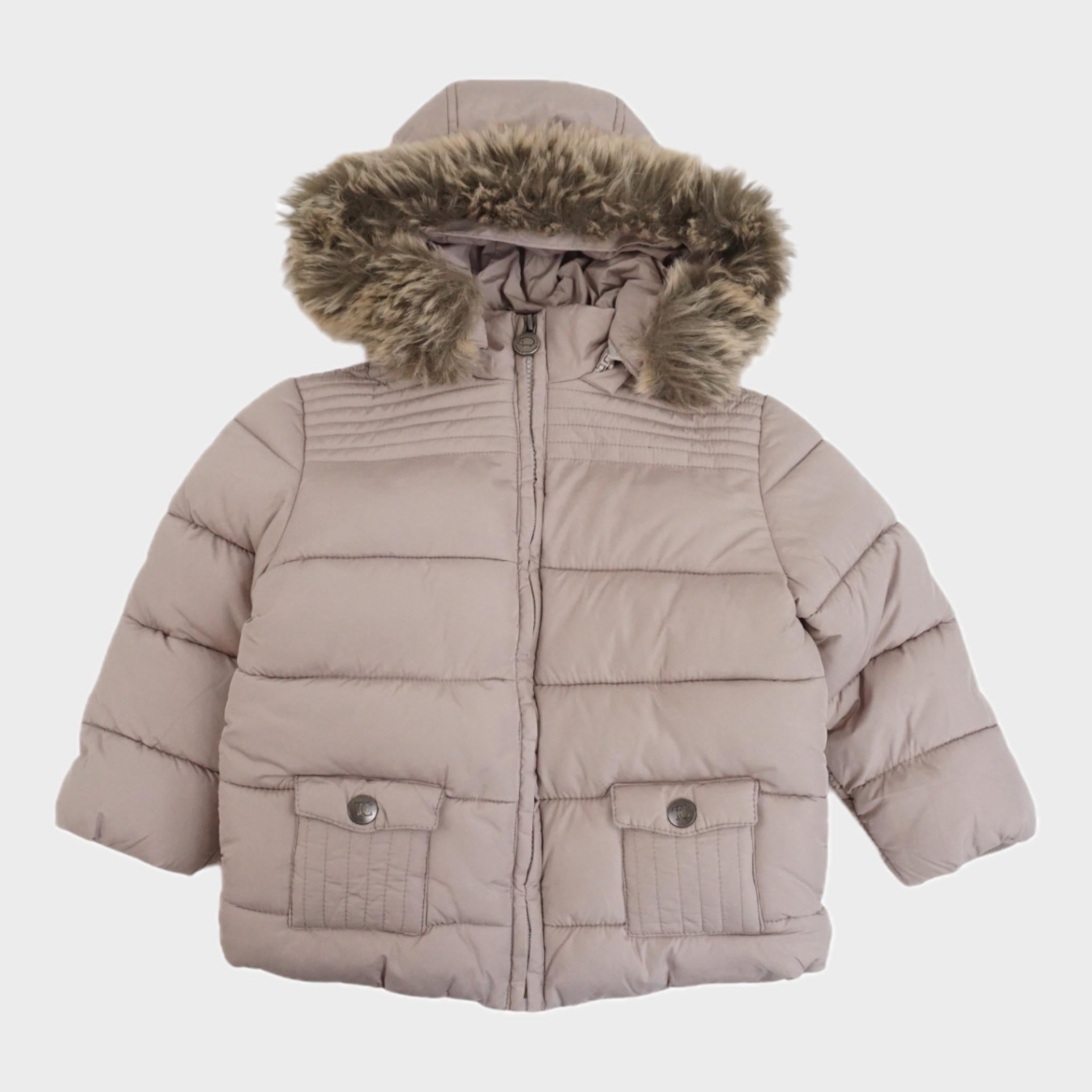 Doudoune Taupe - 2 ans