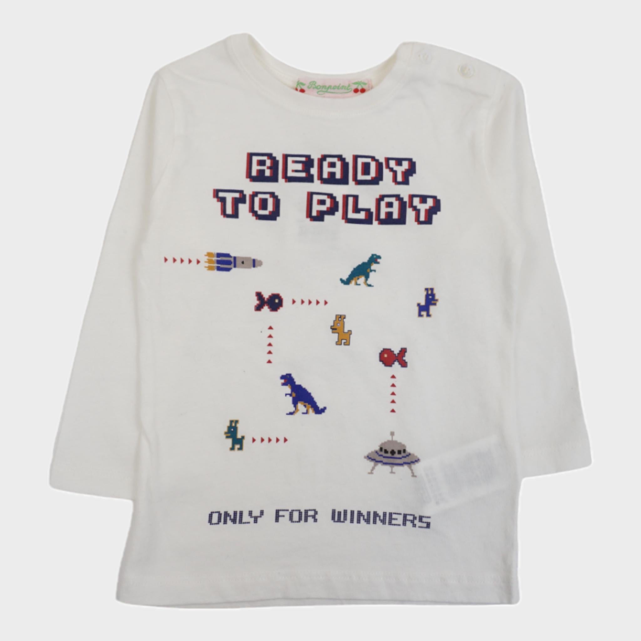 T-shirt Ecru - 6 mois