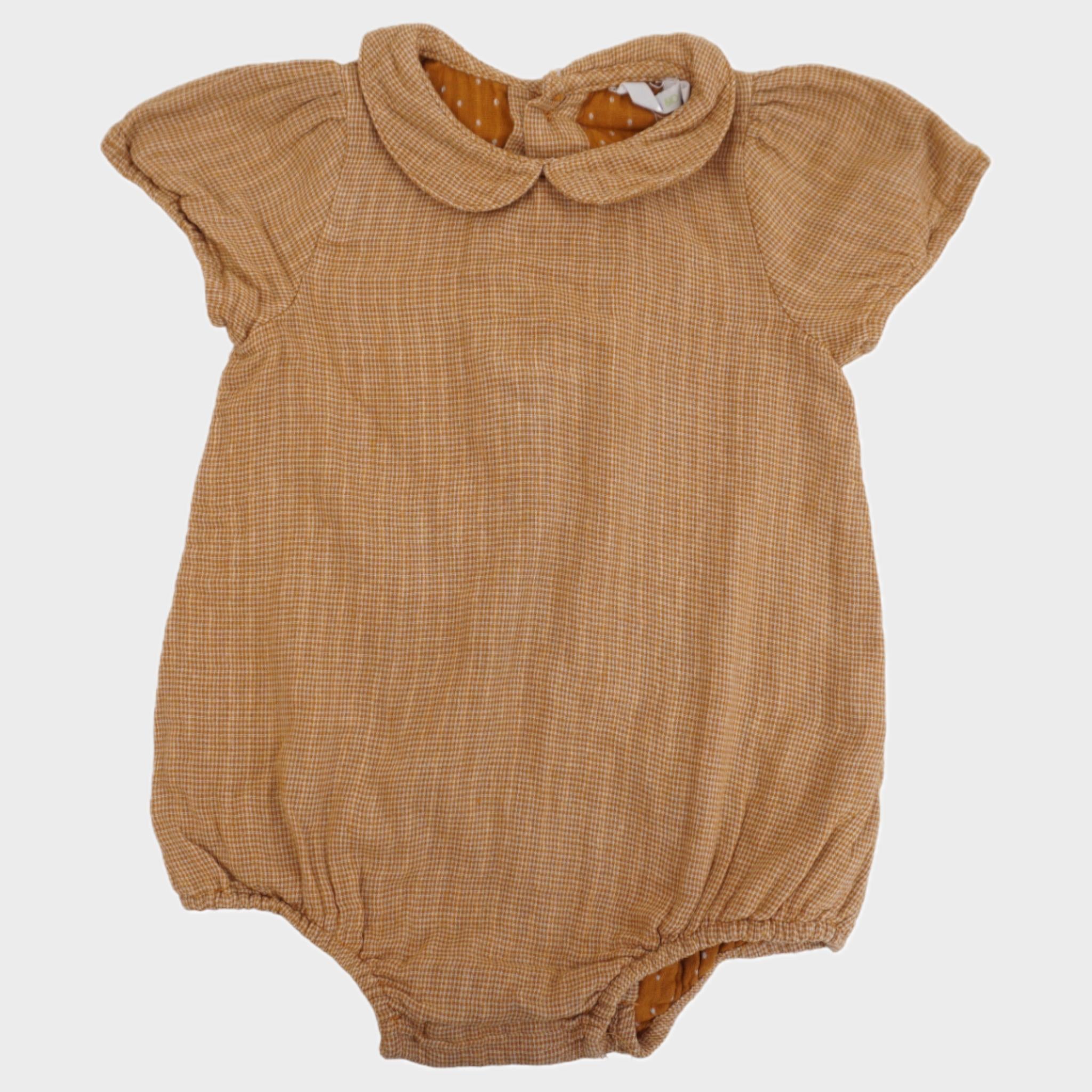 Barboteuse Jaune - 9 mois