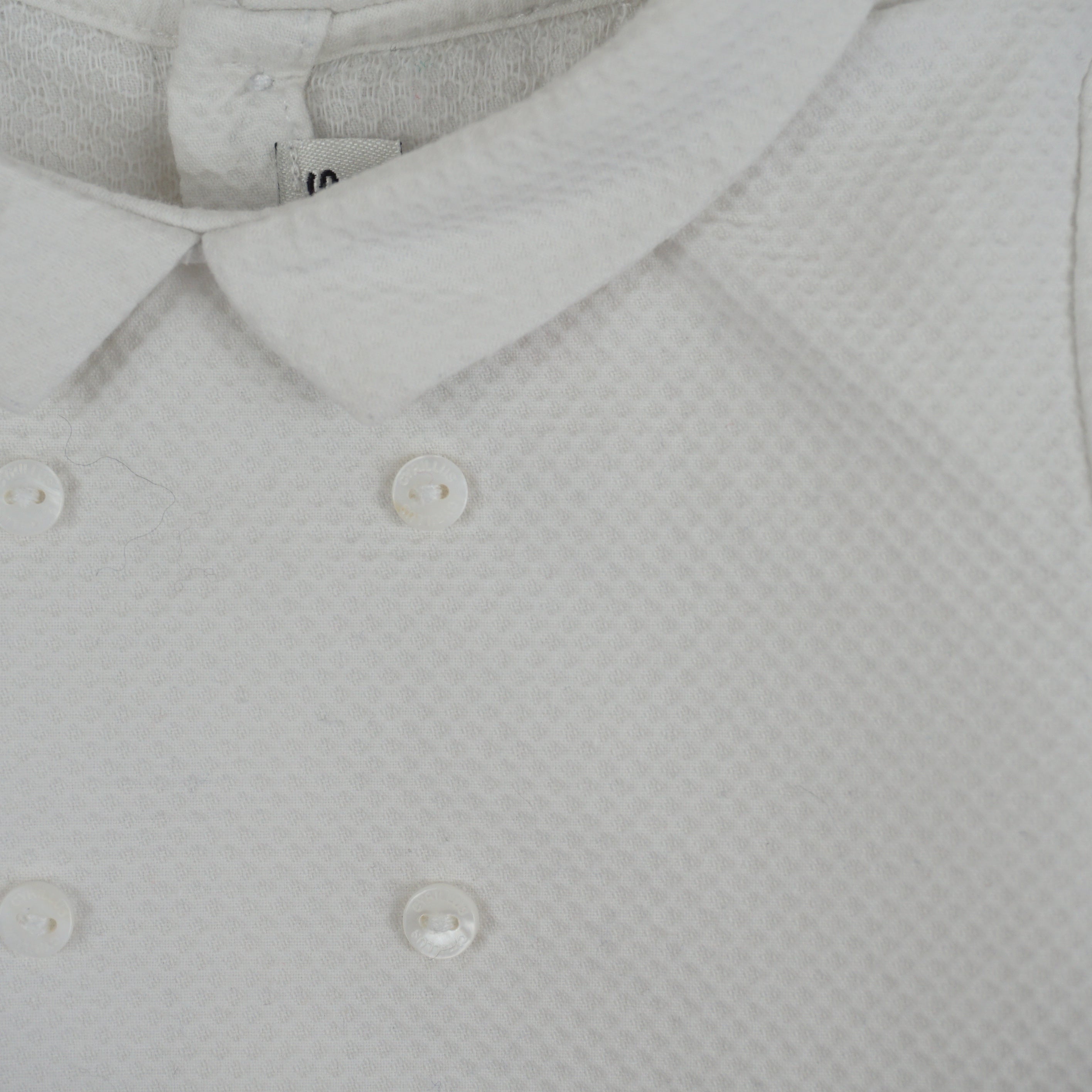 Blouse Blanc - 9 mois