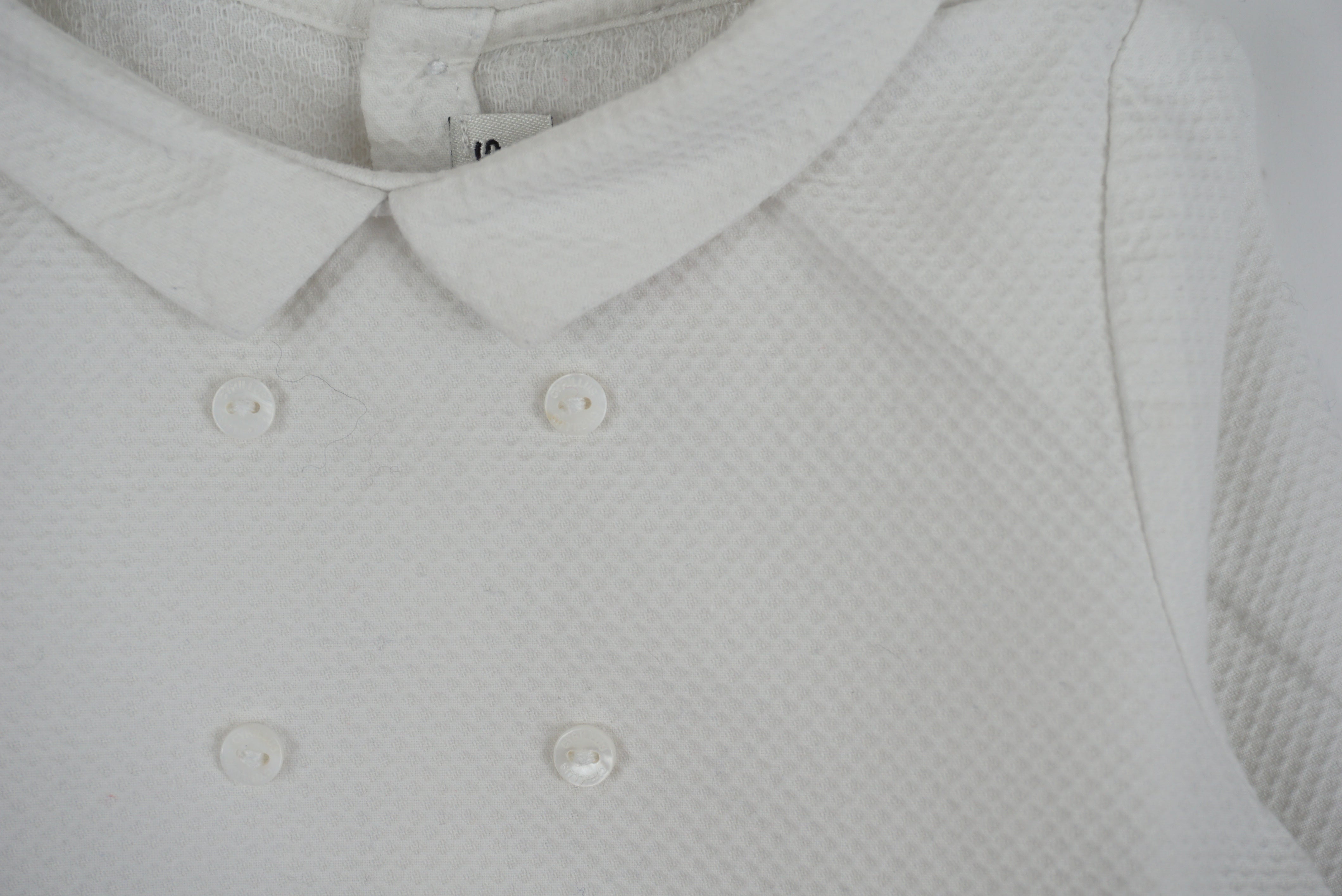 Blouse Blanc - 9 mois