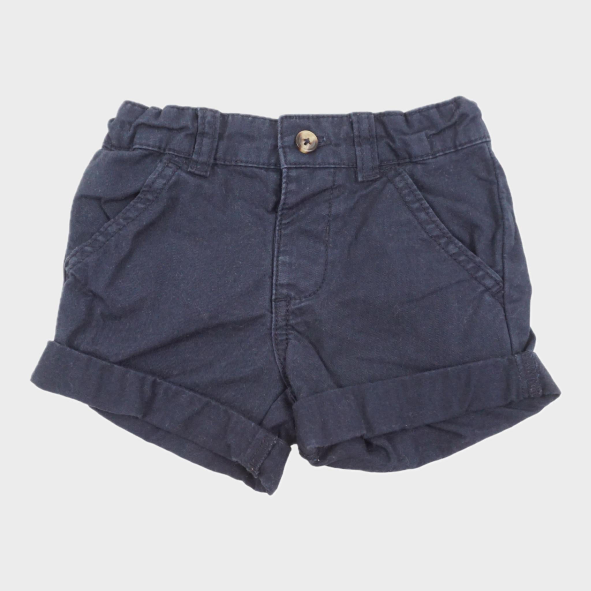 Short Bleu - 6 mois