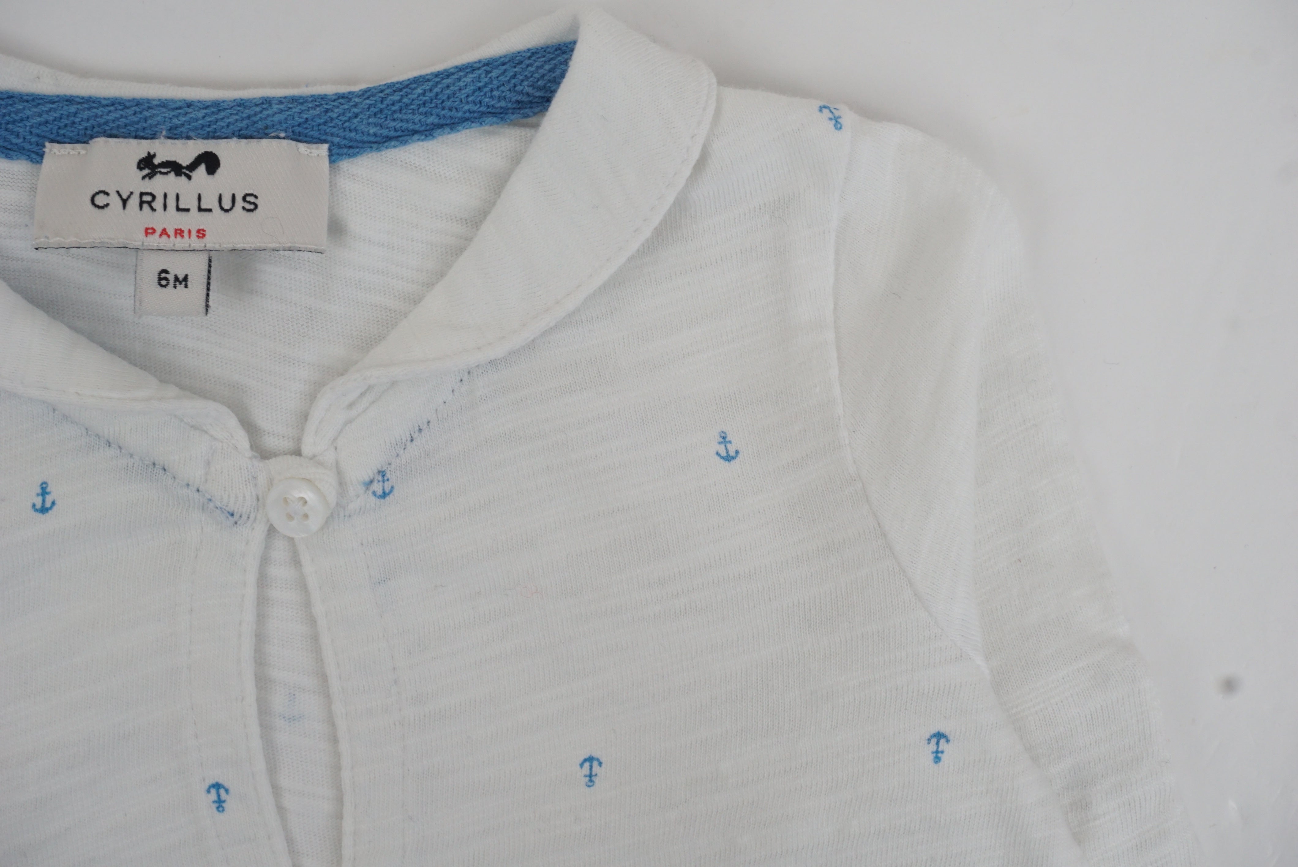 T-shirt Blanc - 6 mois