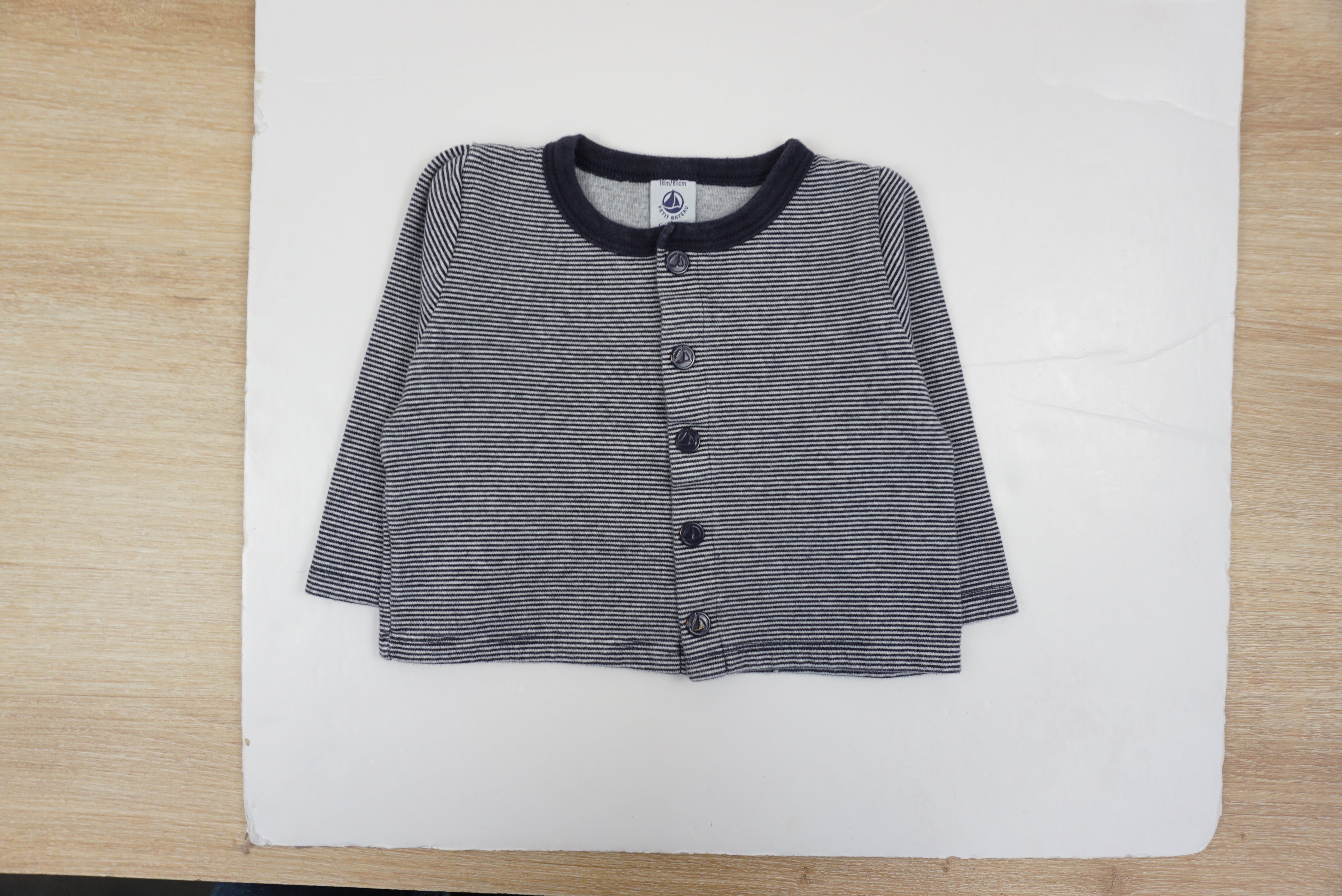 Gilet Bleu - 18 mois