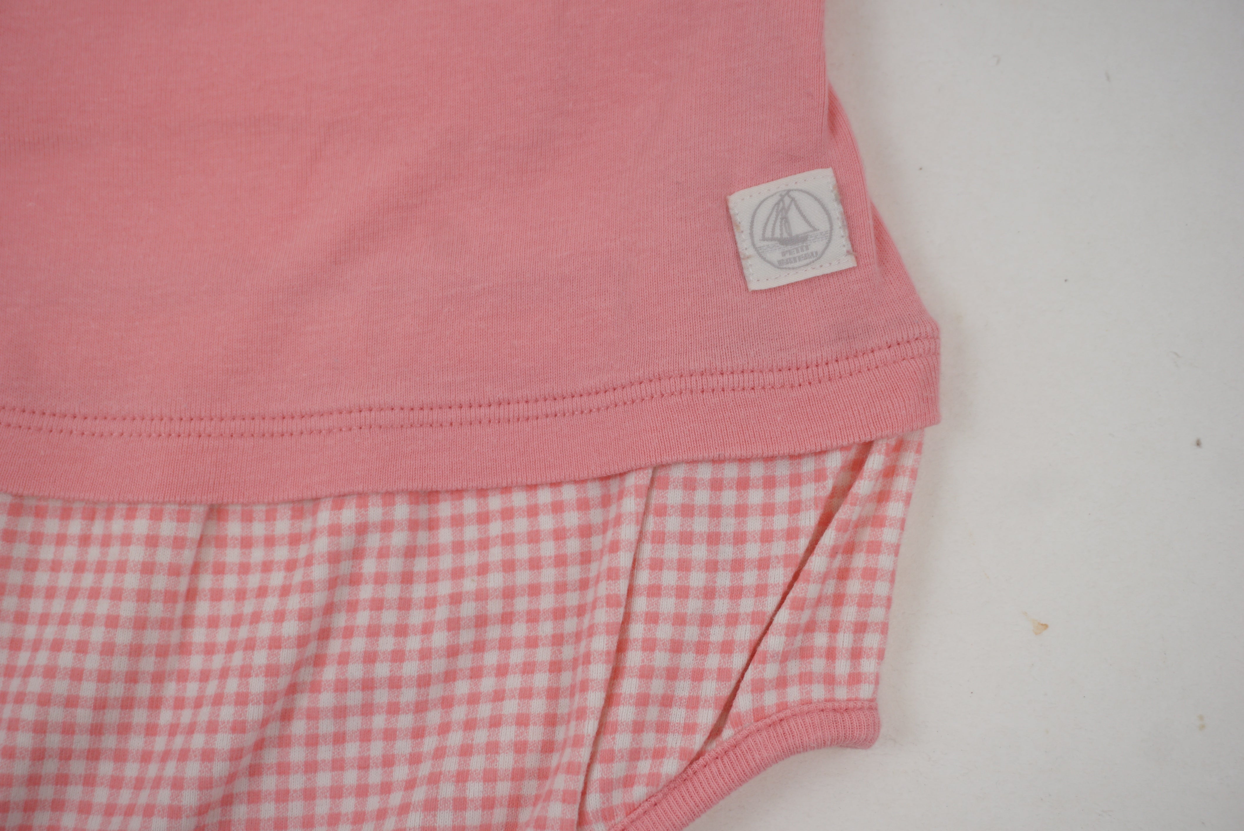 Barboteuse Rose - 1 mois