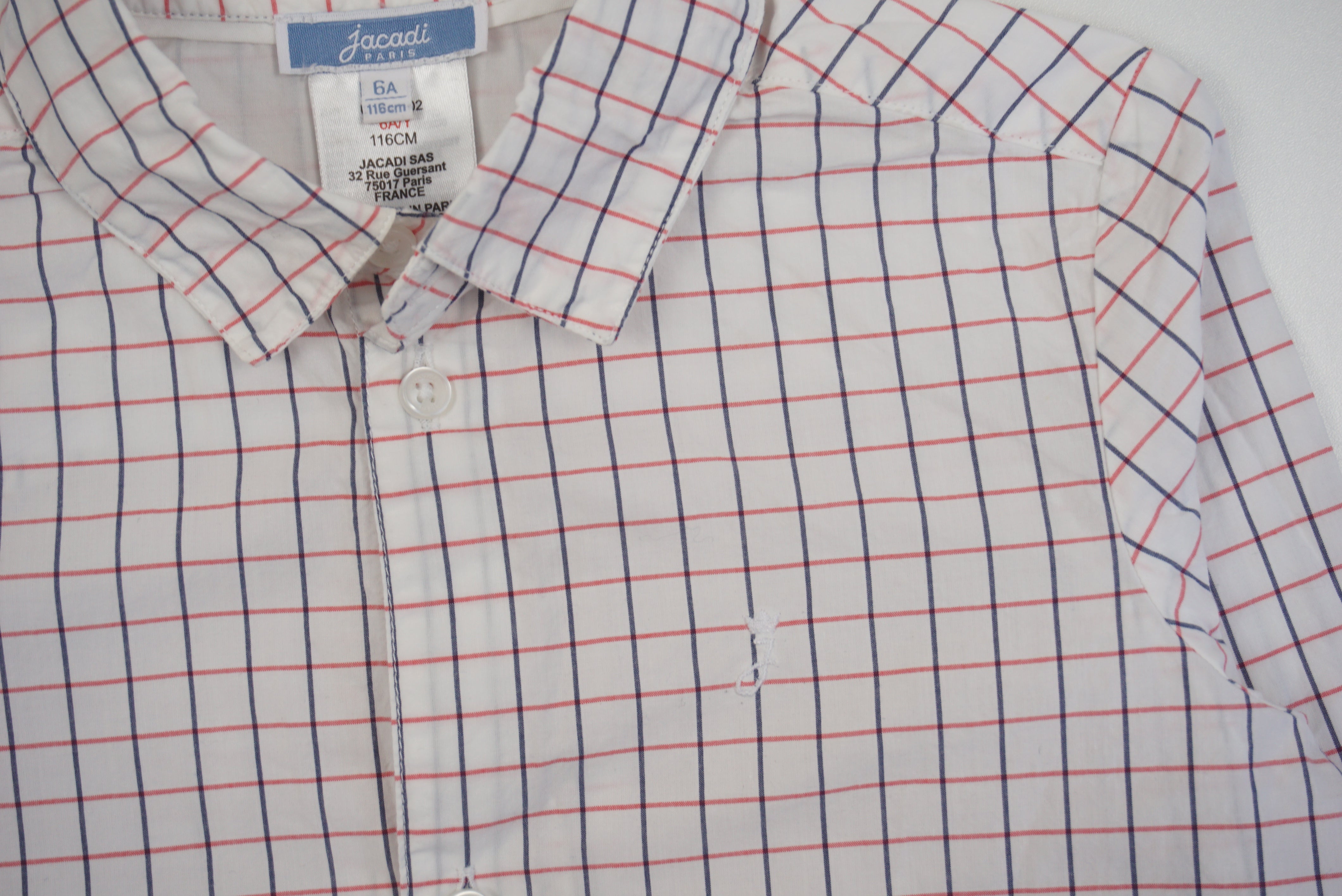 Chemise Blanc - 6 ans