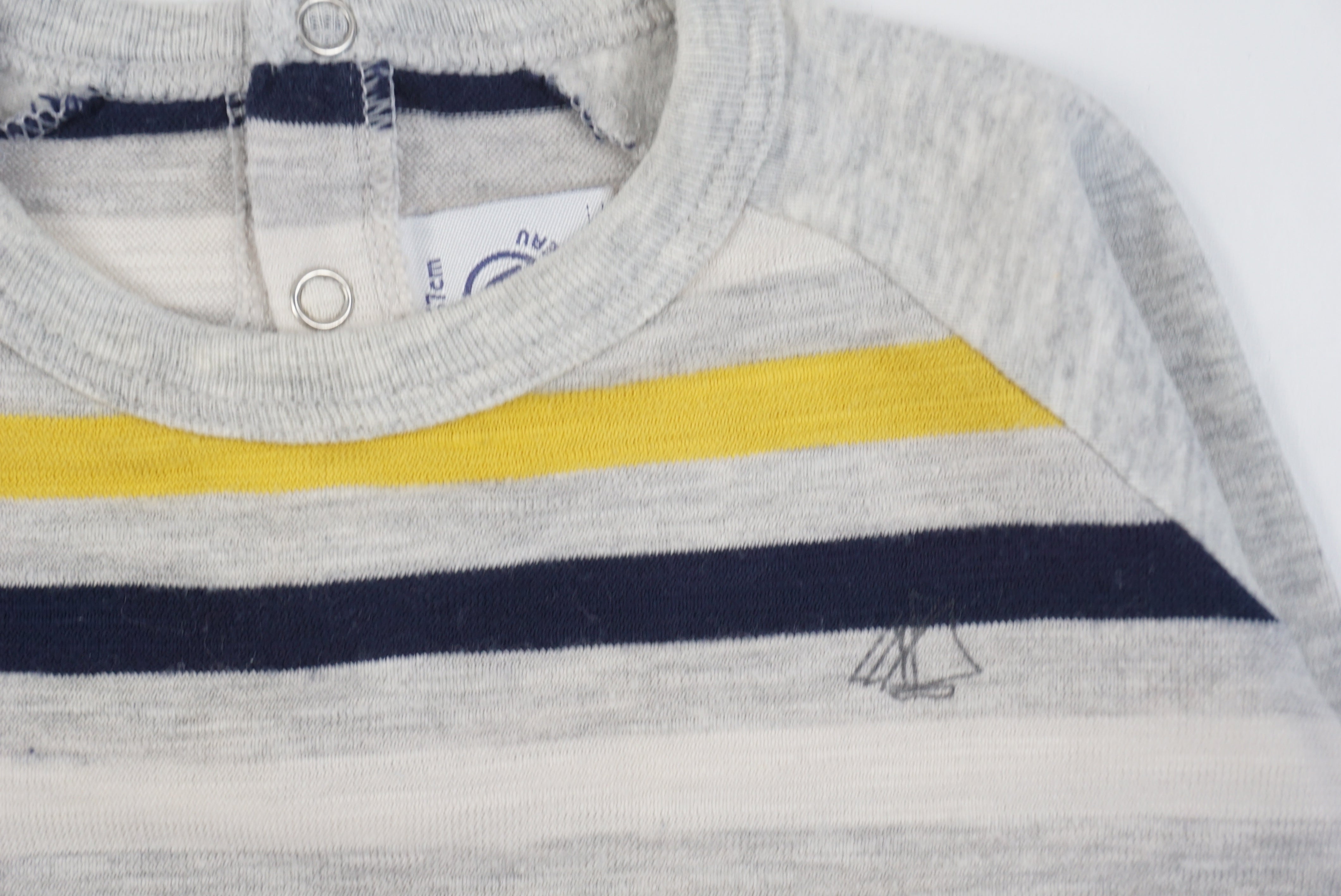 T-shirt Gris - 6 mois