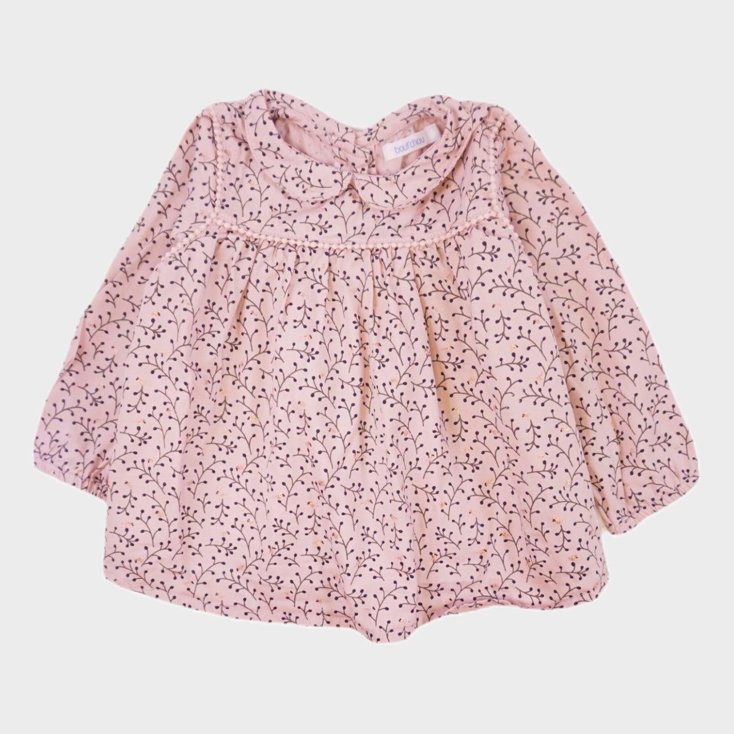 Blouse Rose - 9 mois