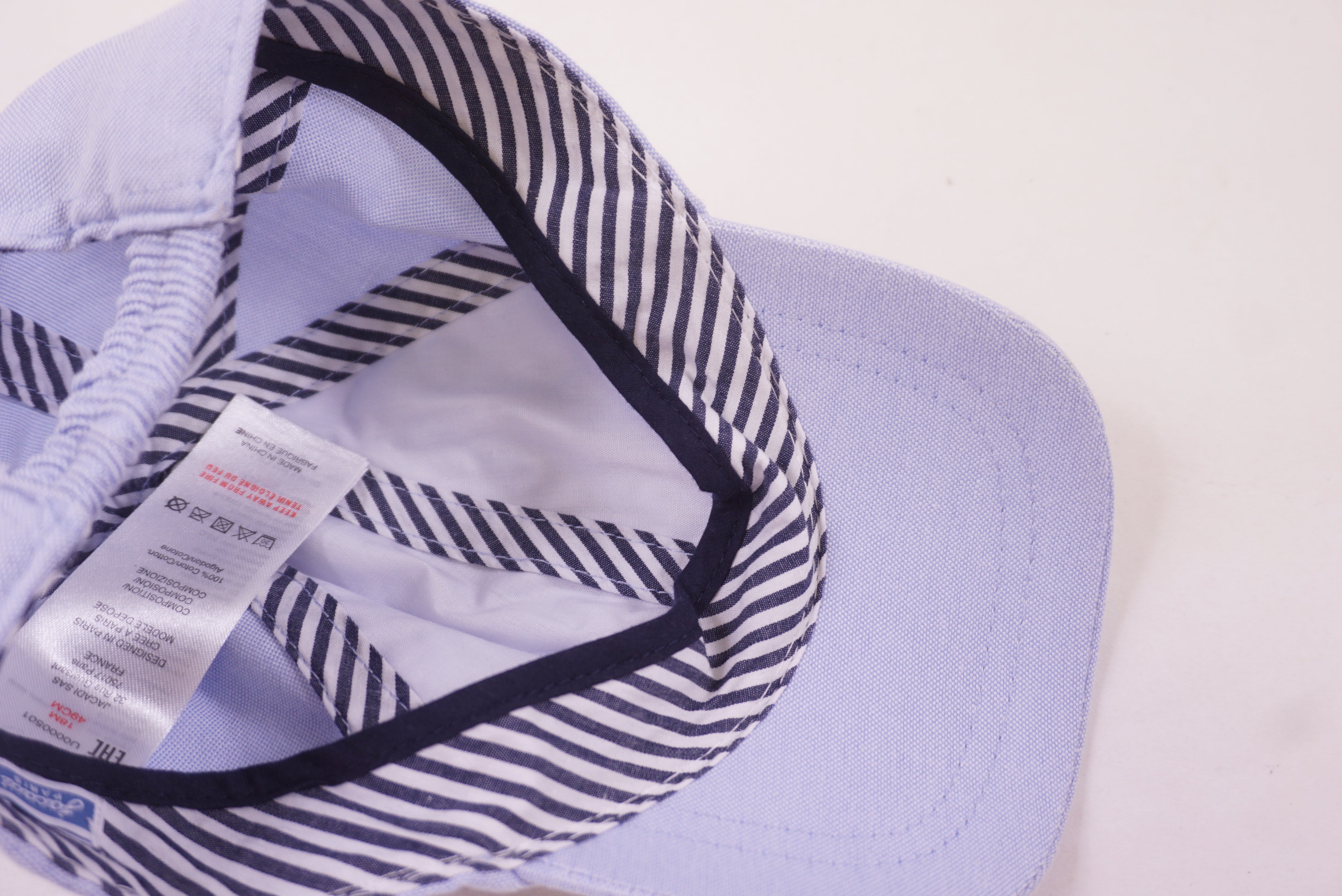 Casquette Bleu - 18 mois