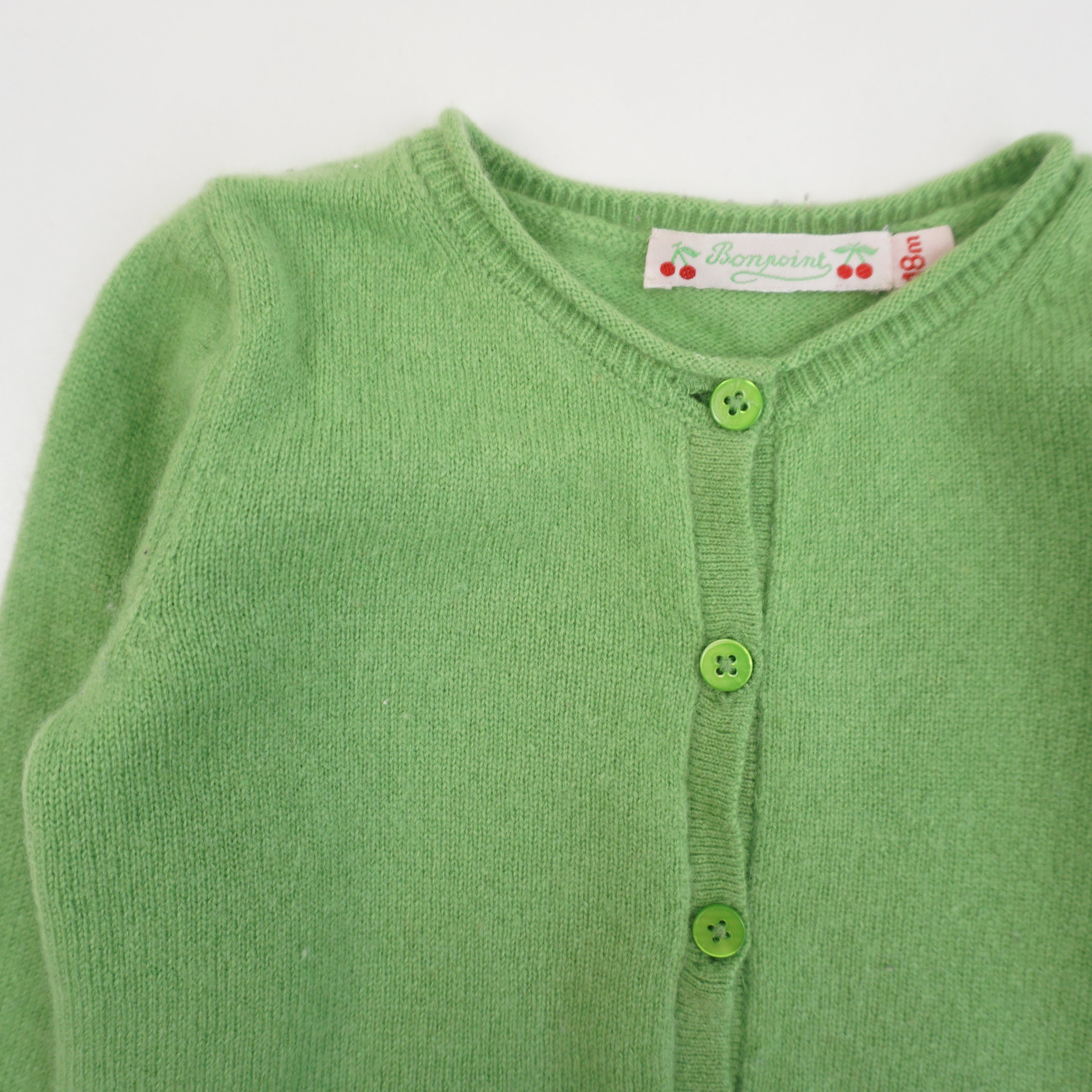 Gilet Vert - 9/12 mois