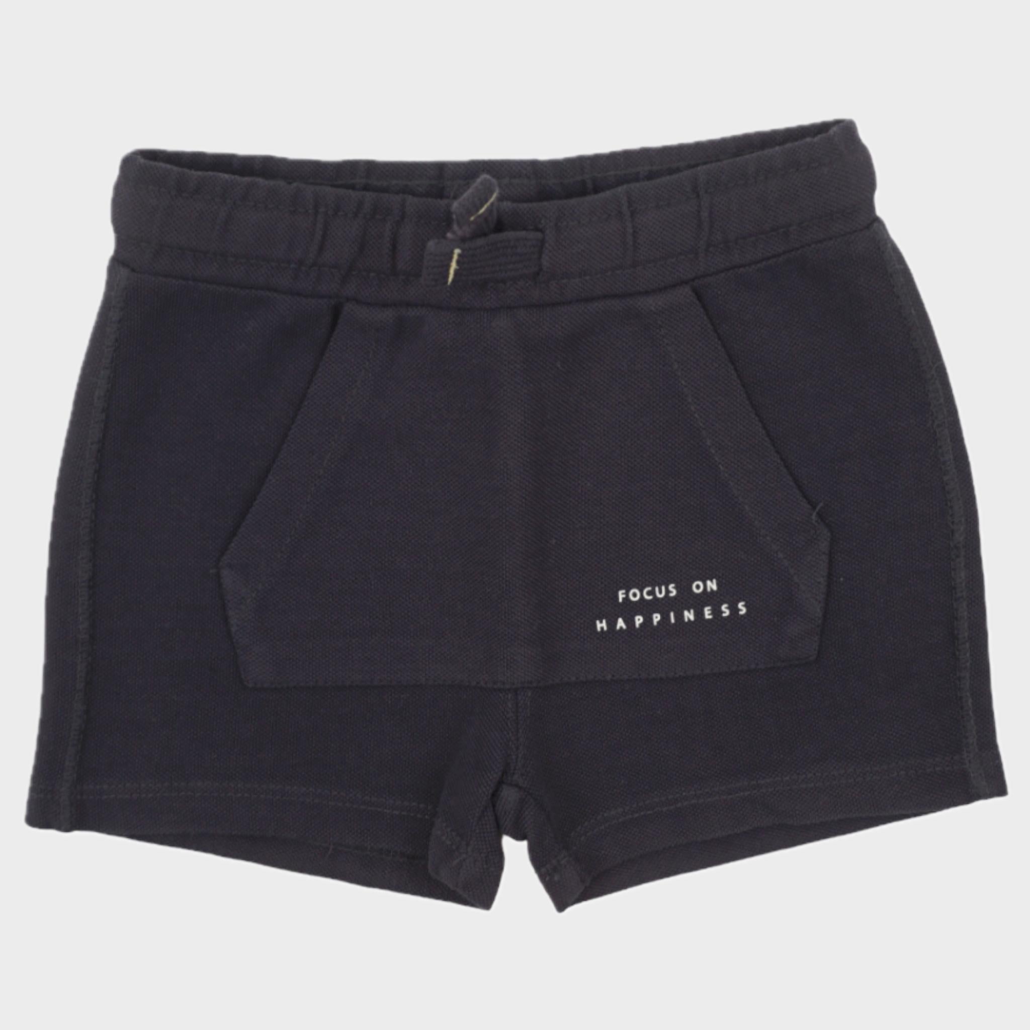 Short Noir - 9/12 mois