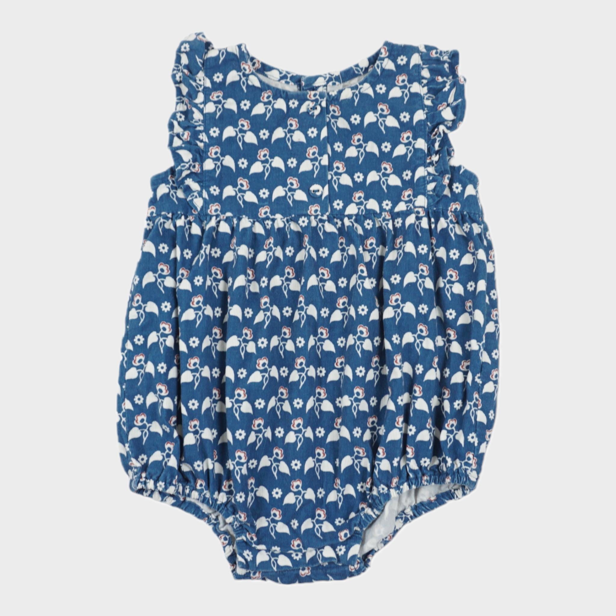 Barboteuse Bleu - 12/18 mois