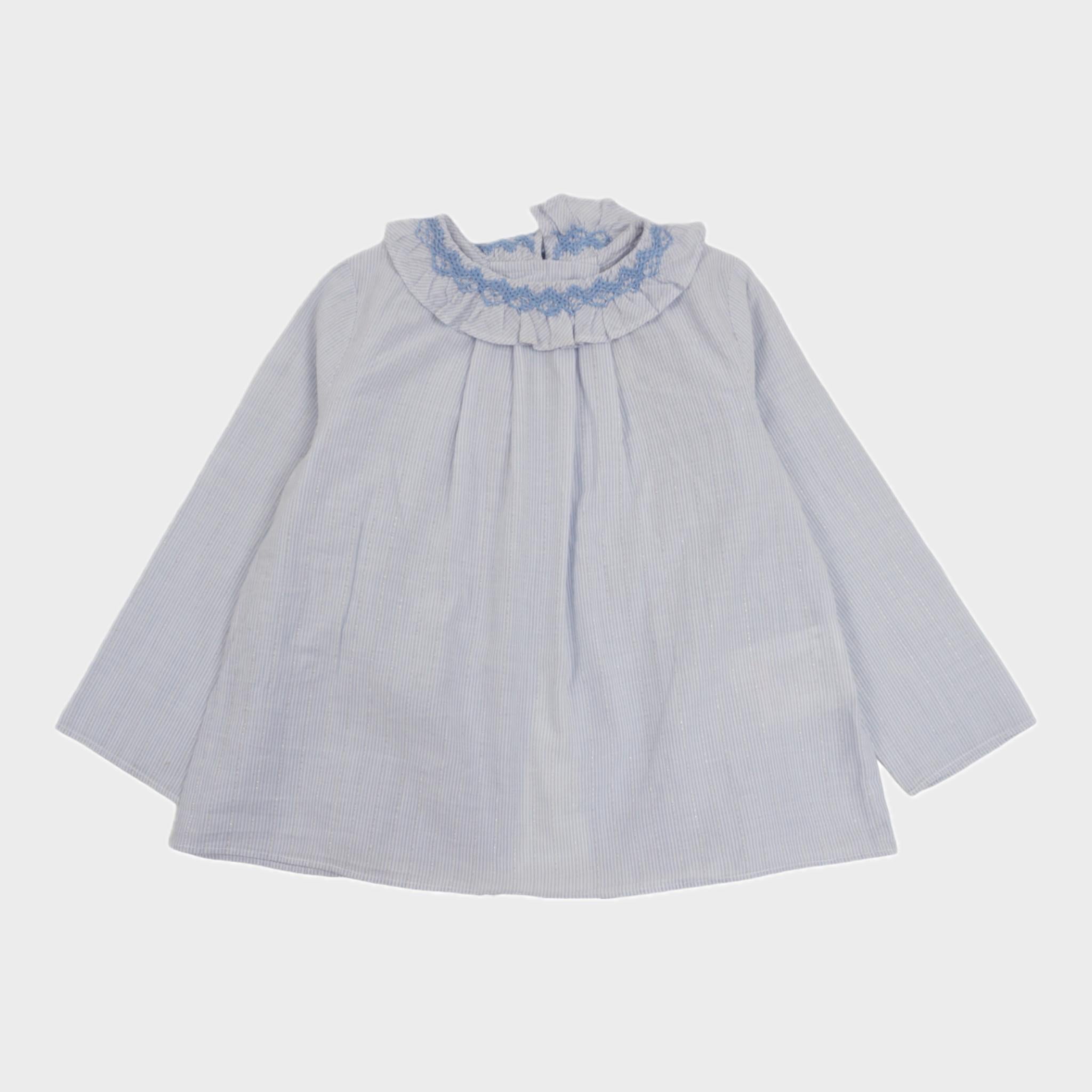 Blouse Bleu - 18 mois
