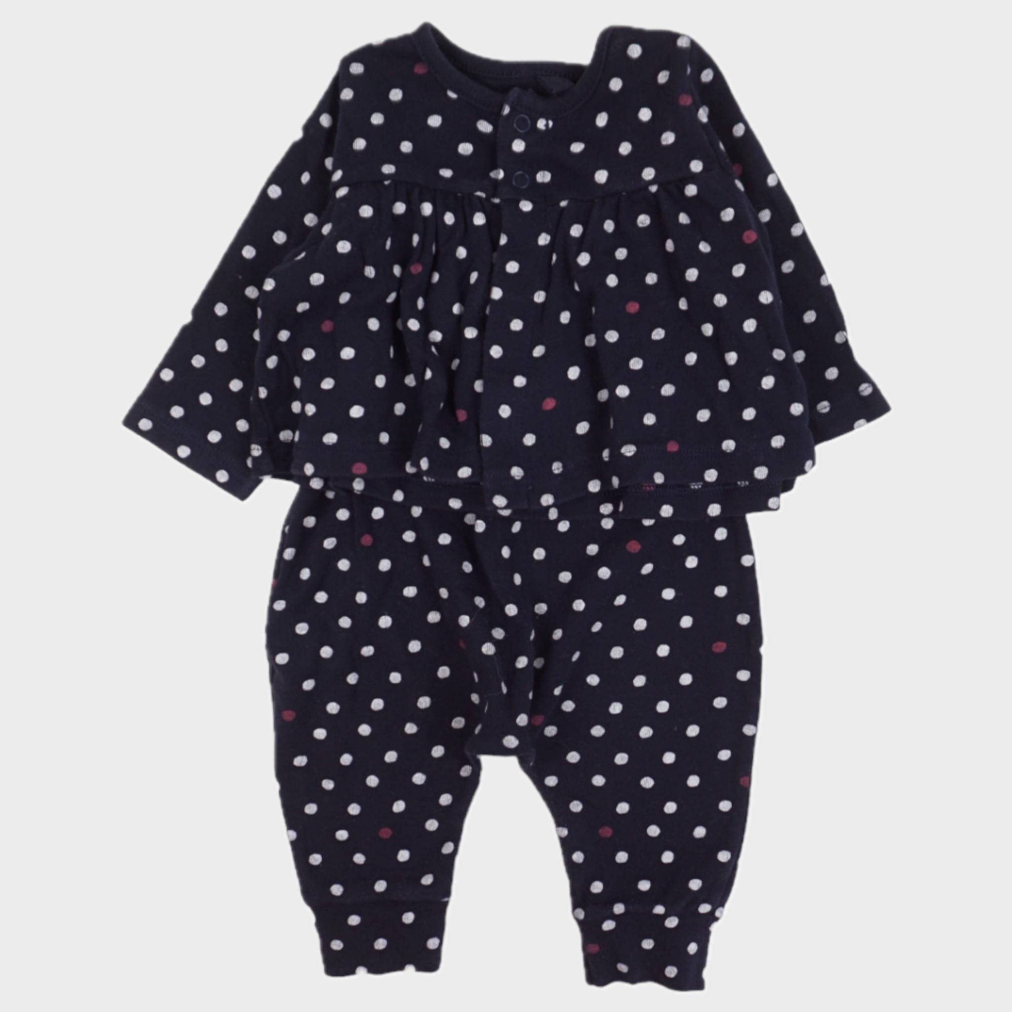 Ensemble Bleu - 3 mois