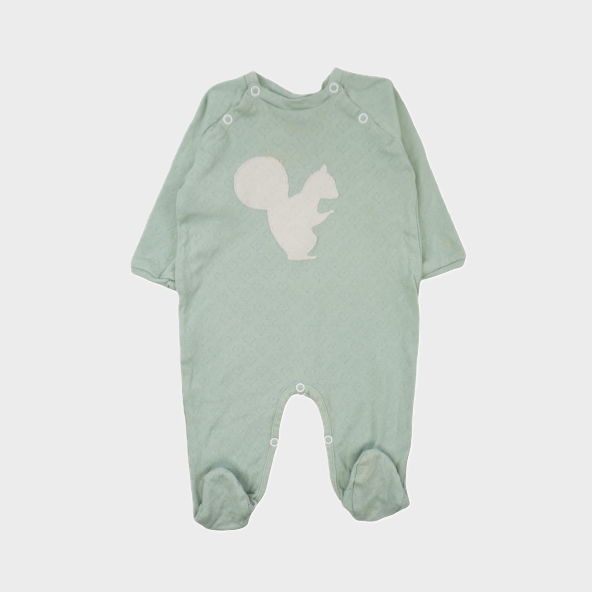 Pyjama Vert - 6 mois