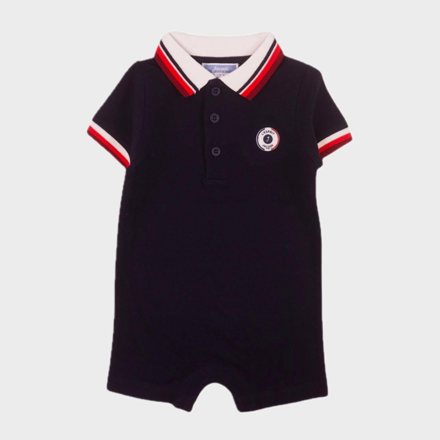 Combishort Bleu - 6 mois