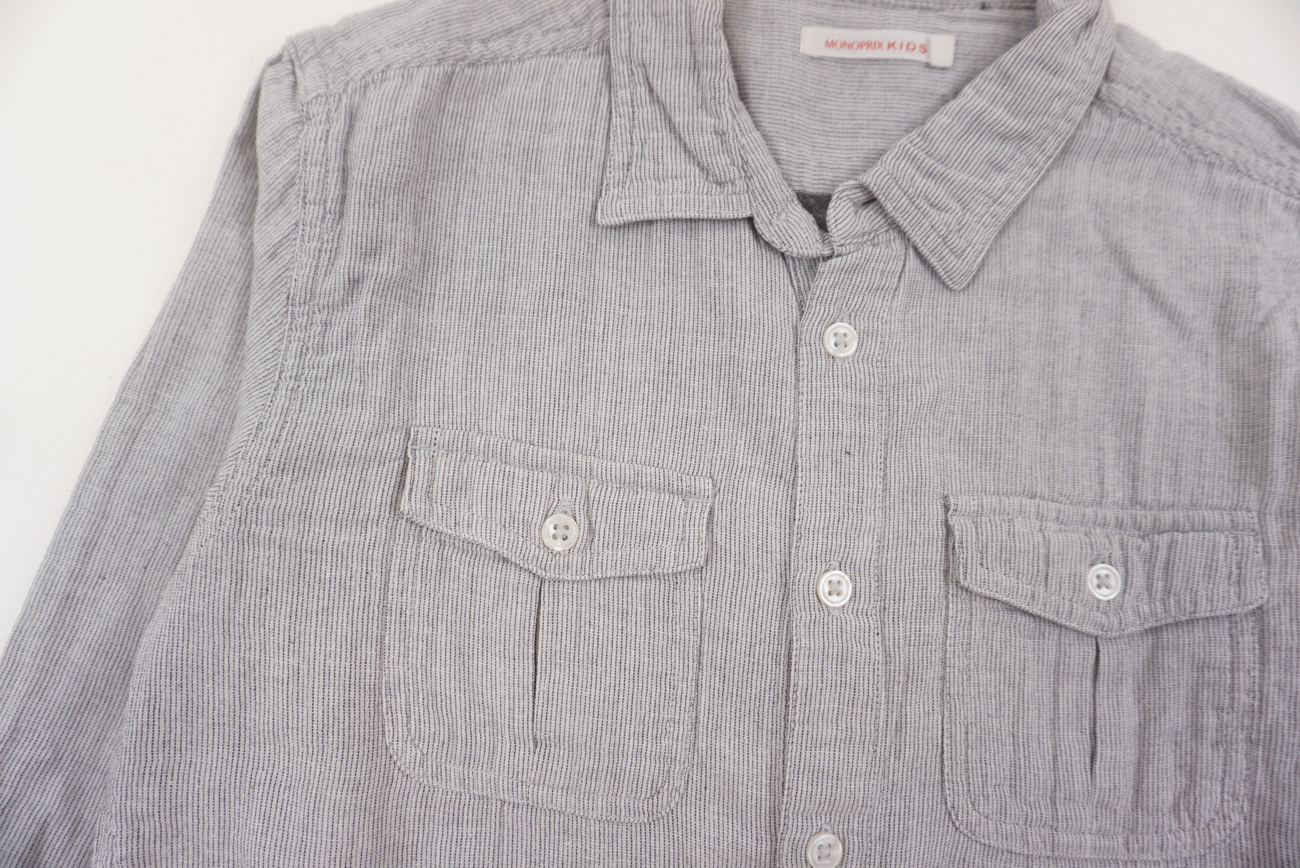 Chemise Gris - 10 ans