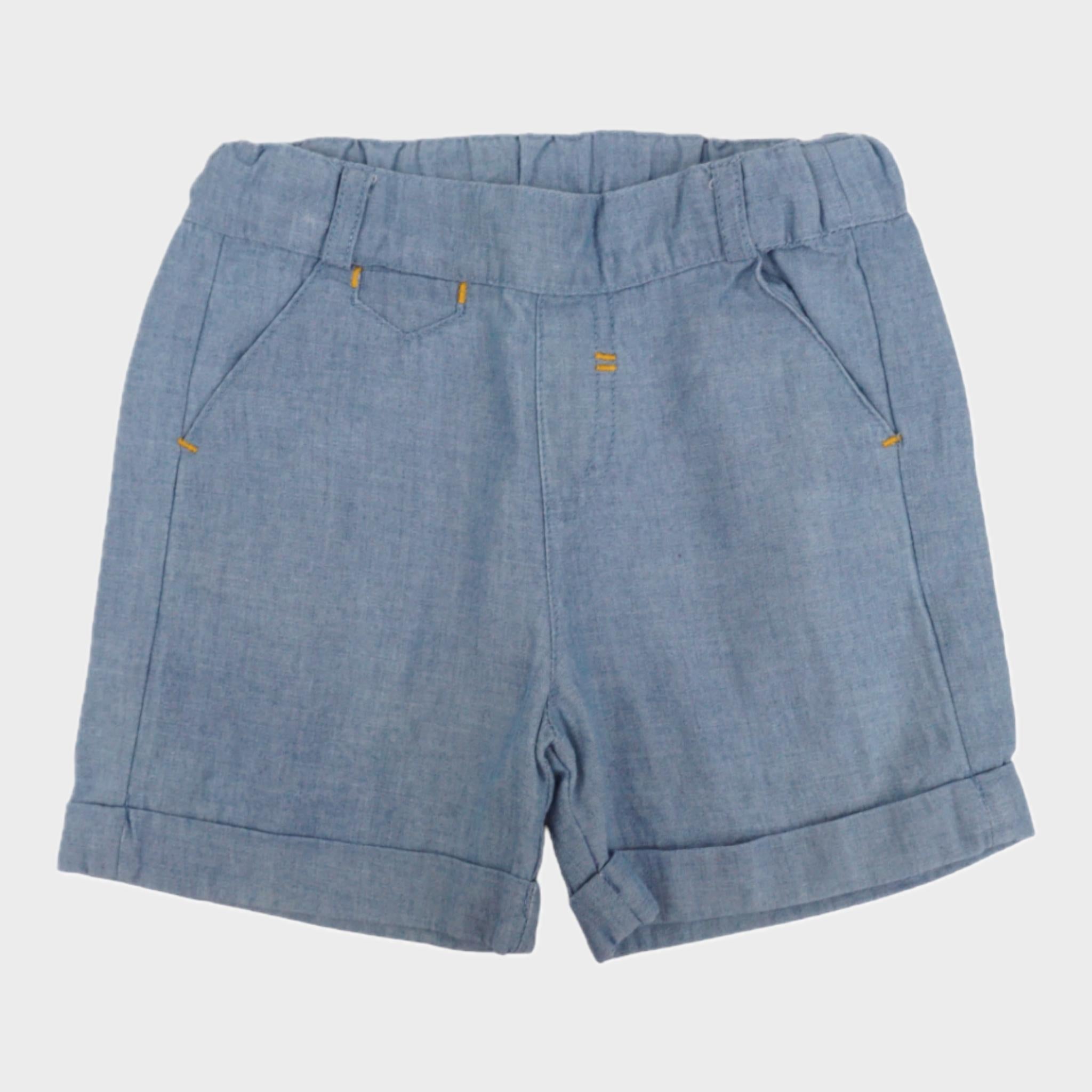 Short Bleu - 18 mois