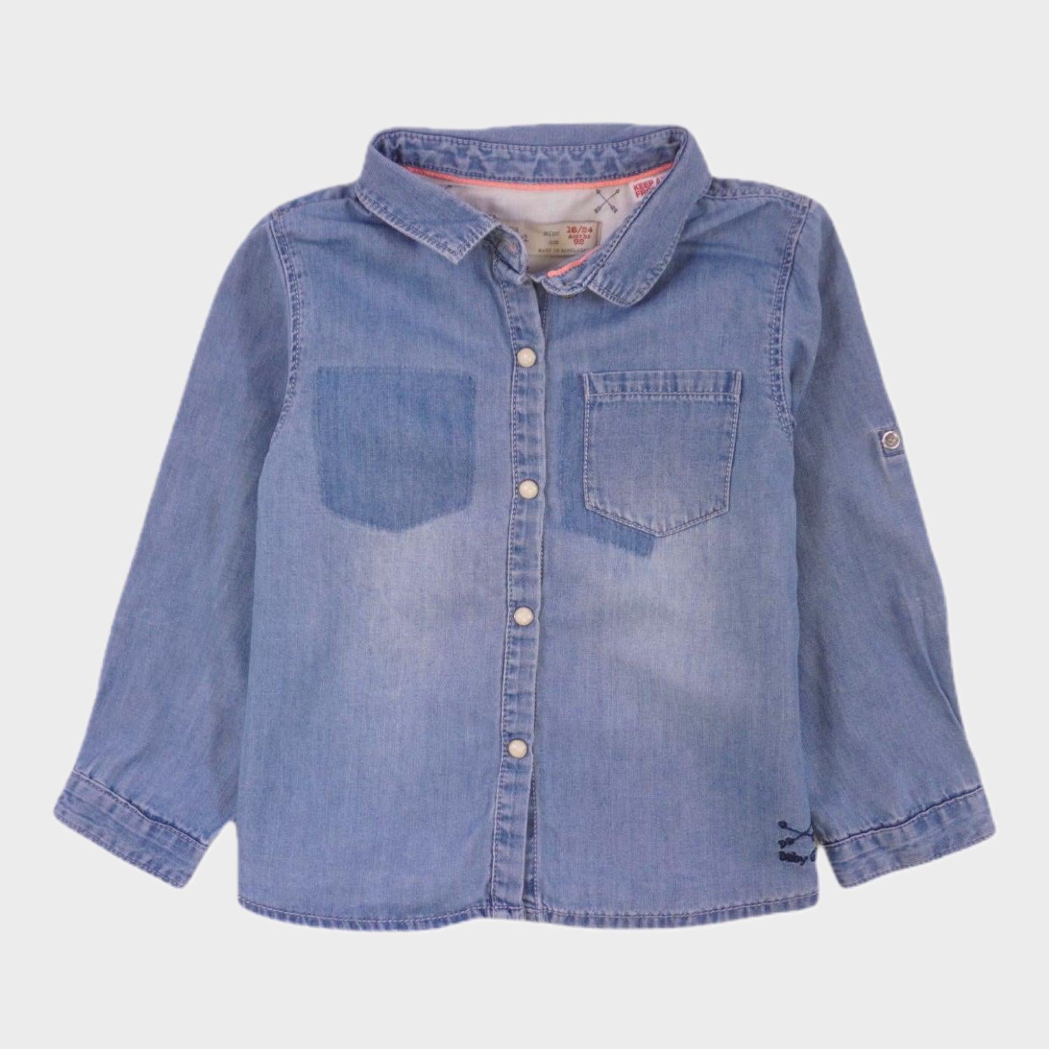 Chemise Bleu - 18/24 mois