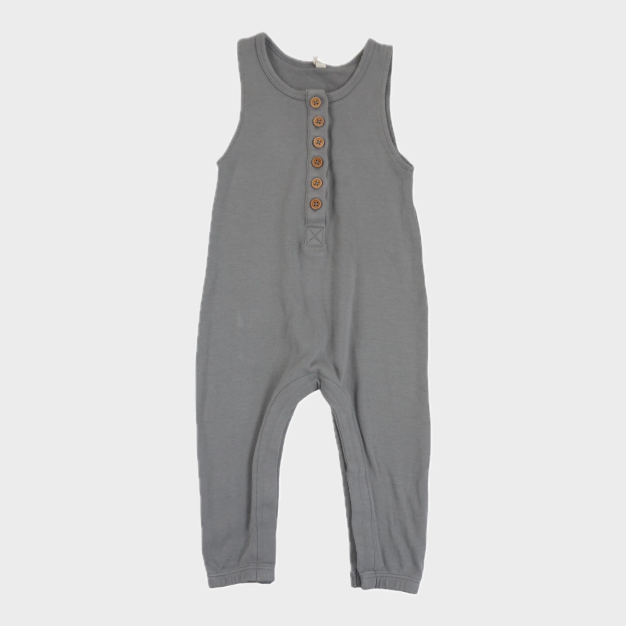 Combinaison Gris - 6/12 mois