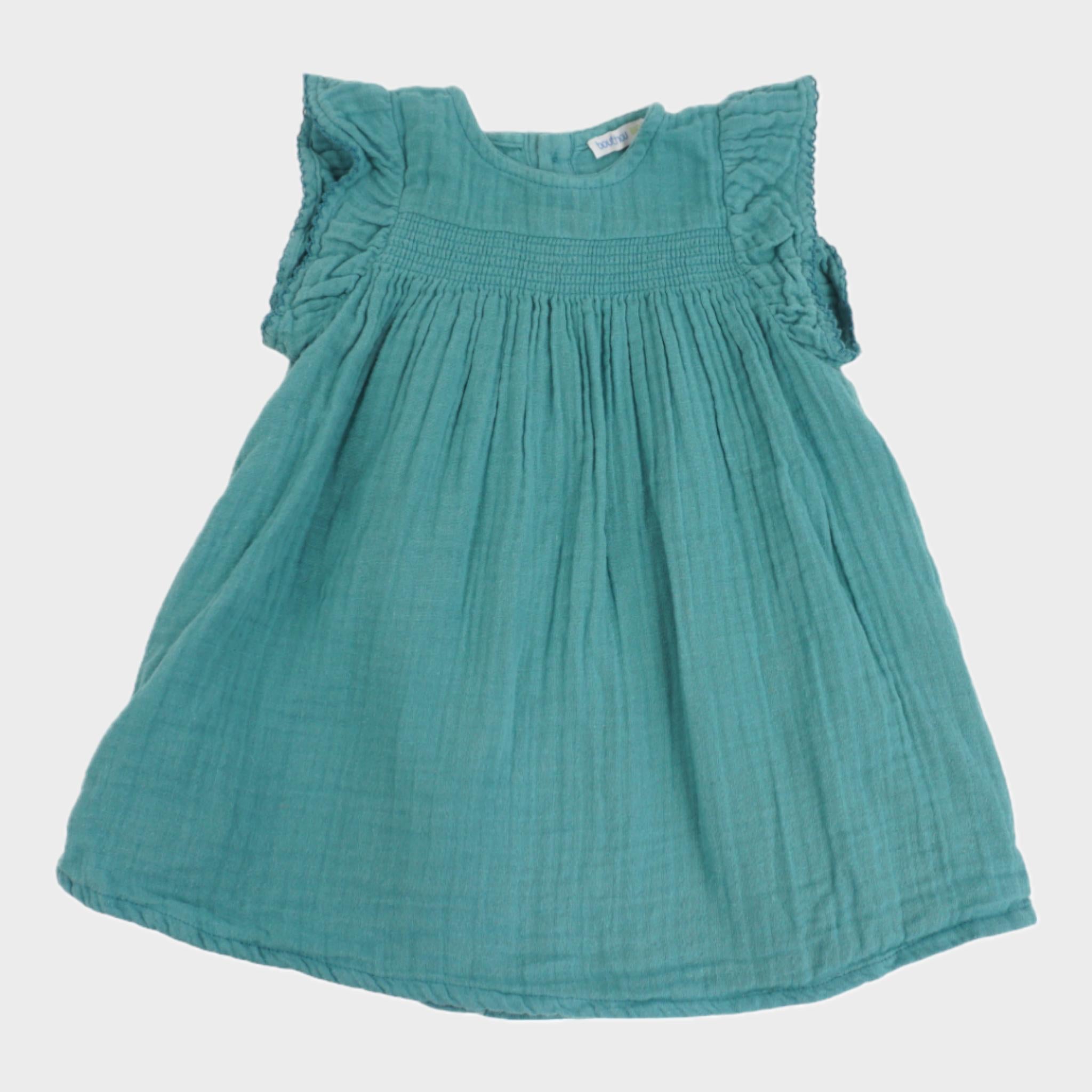 Robe Vert - 6 mois