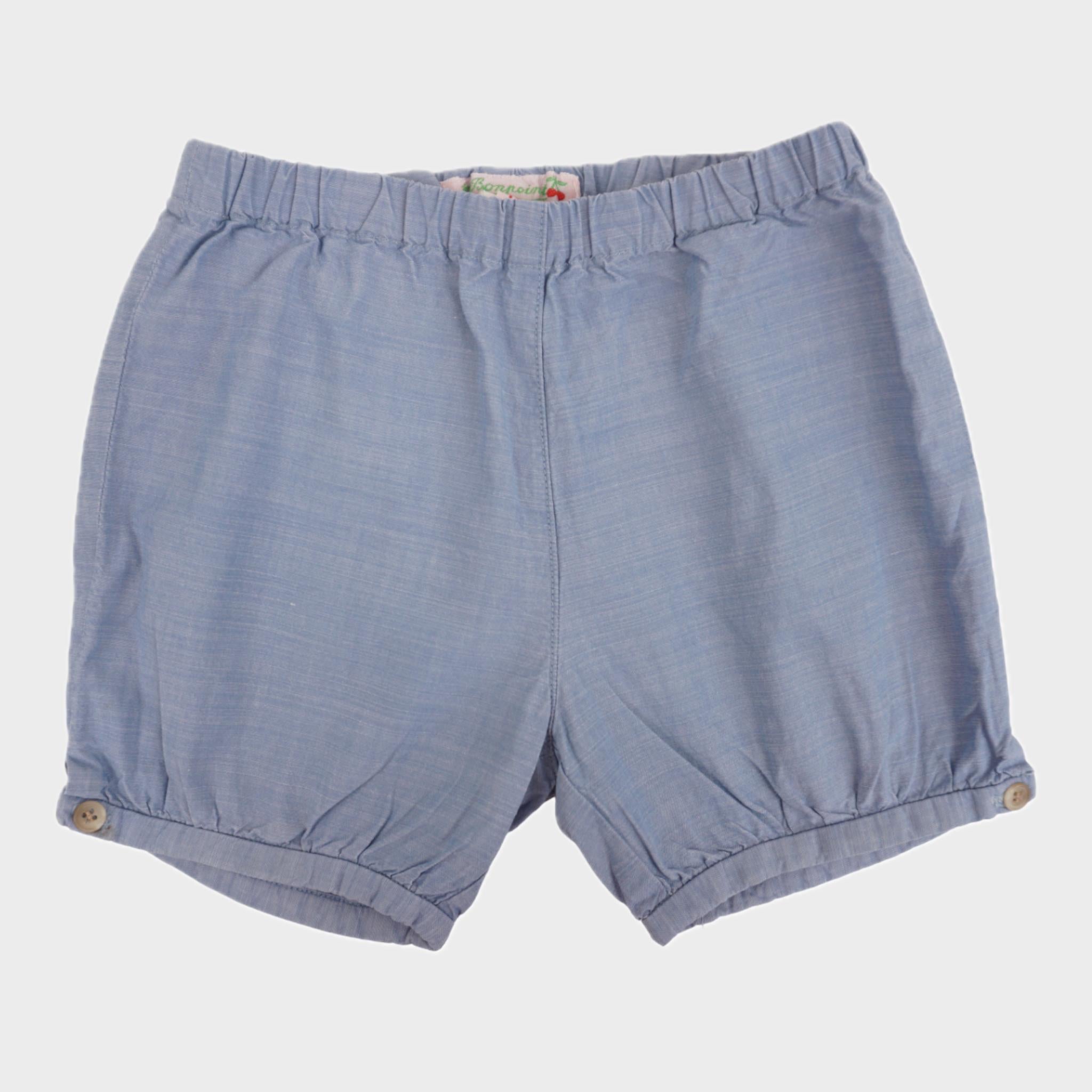 Short Bleu - 12 mois
