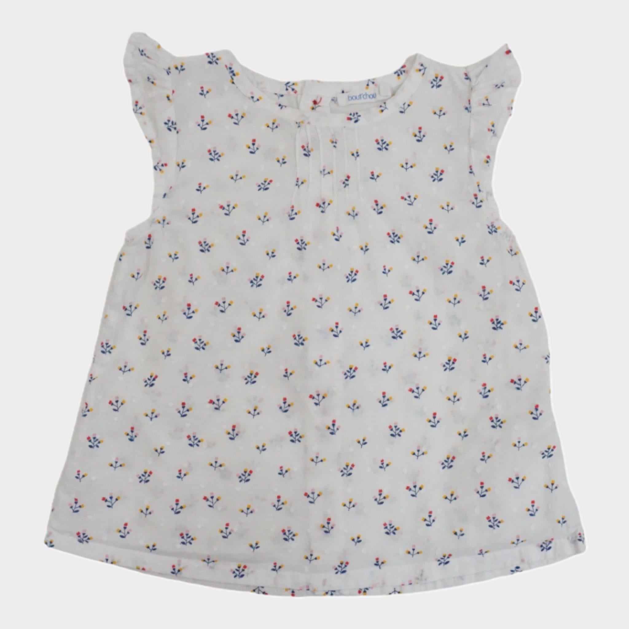 Blouse Blanc - 12 mois