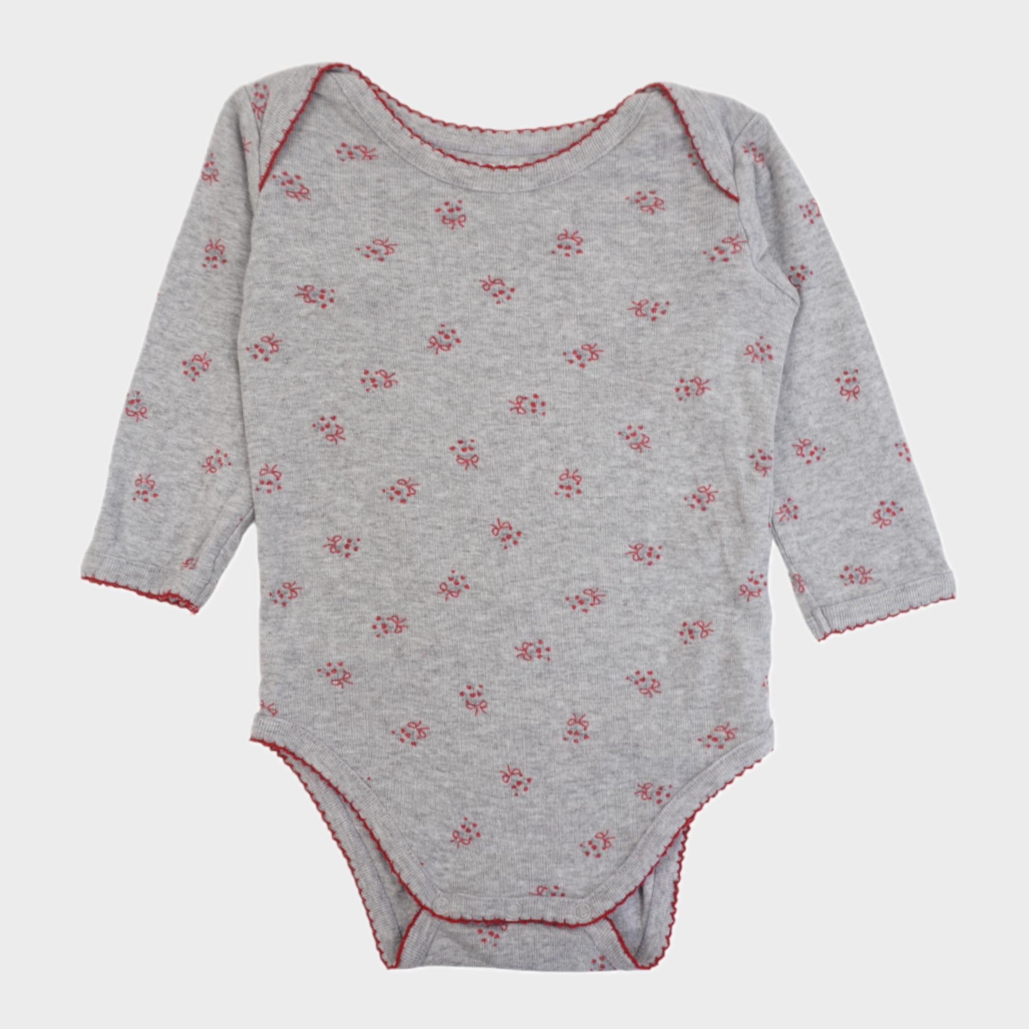 Body Gris - 12 mois