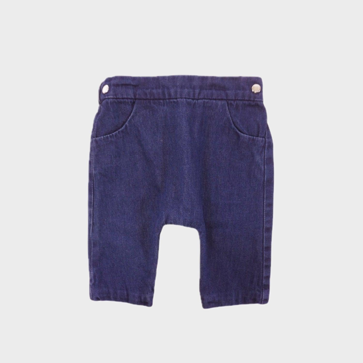 Pantalon Bleu - 3 mois