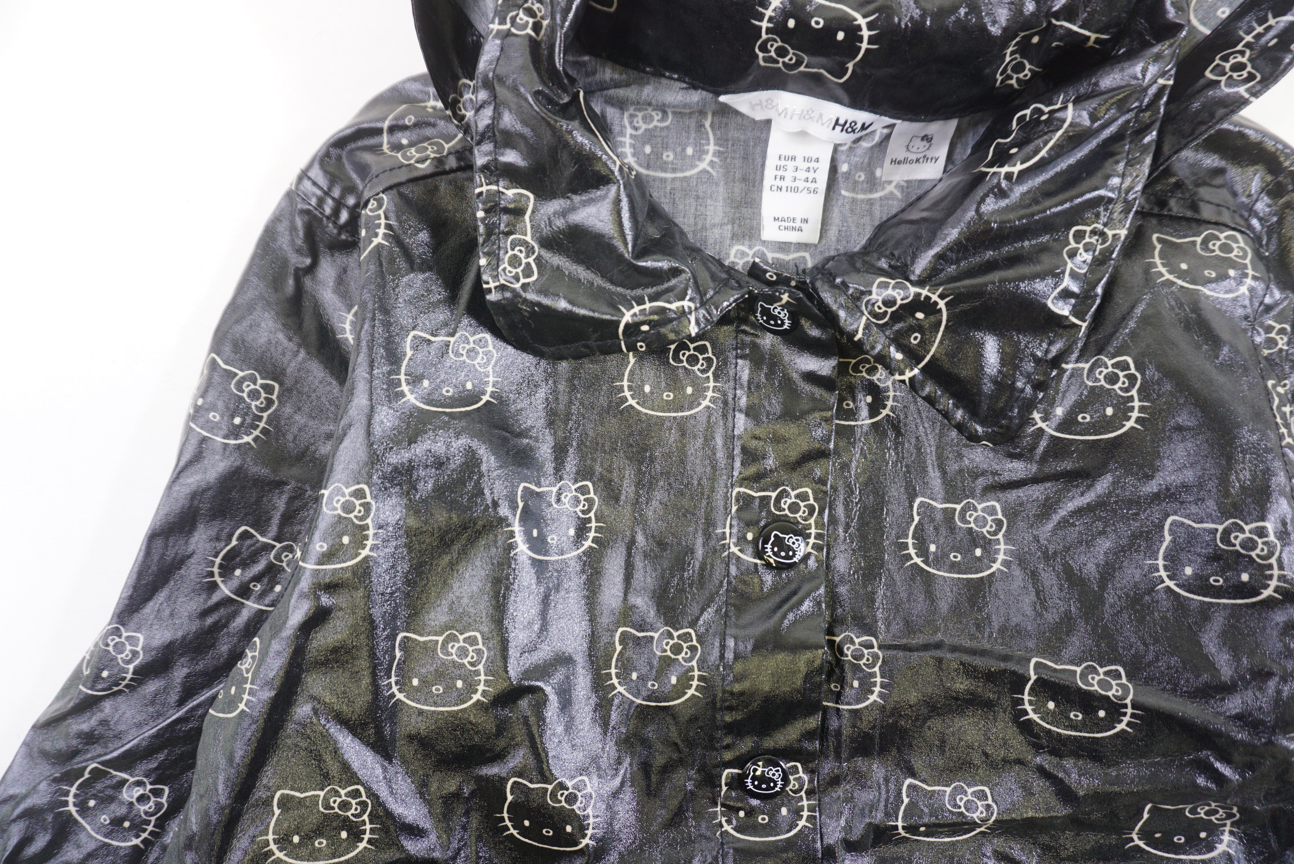 Coupe vent Noir - 3/4 ans