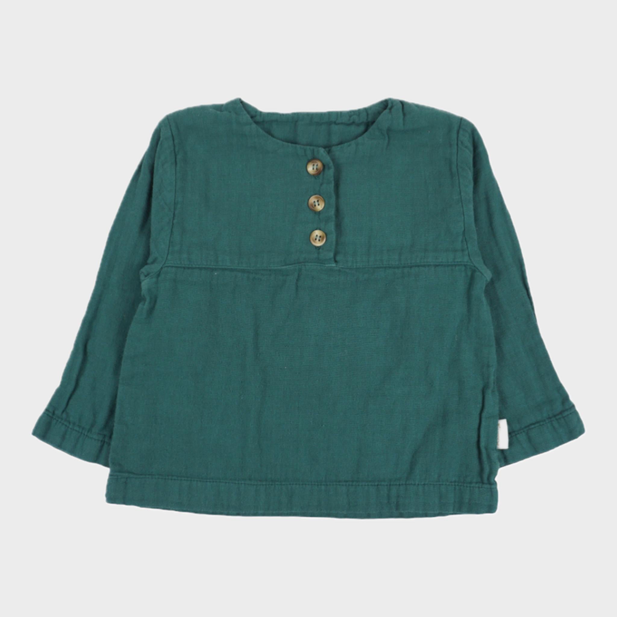 Blouse Vert - 3 mois