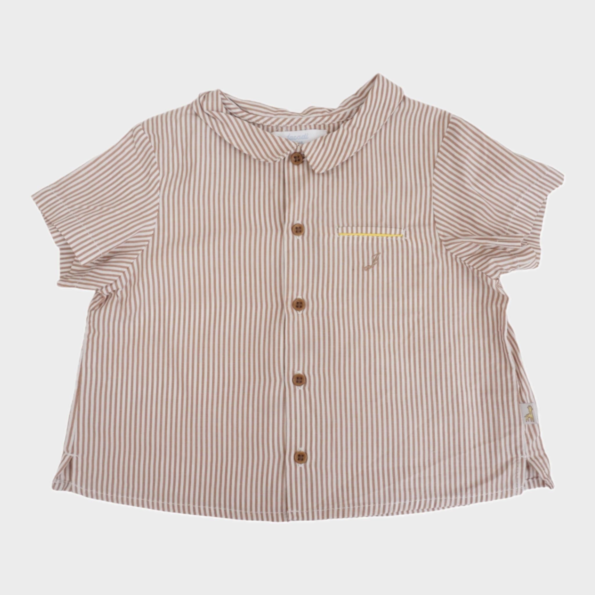 Chemise Taupe - 12 mois