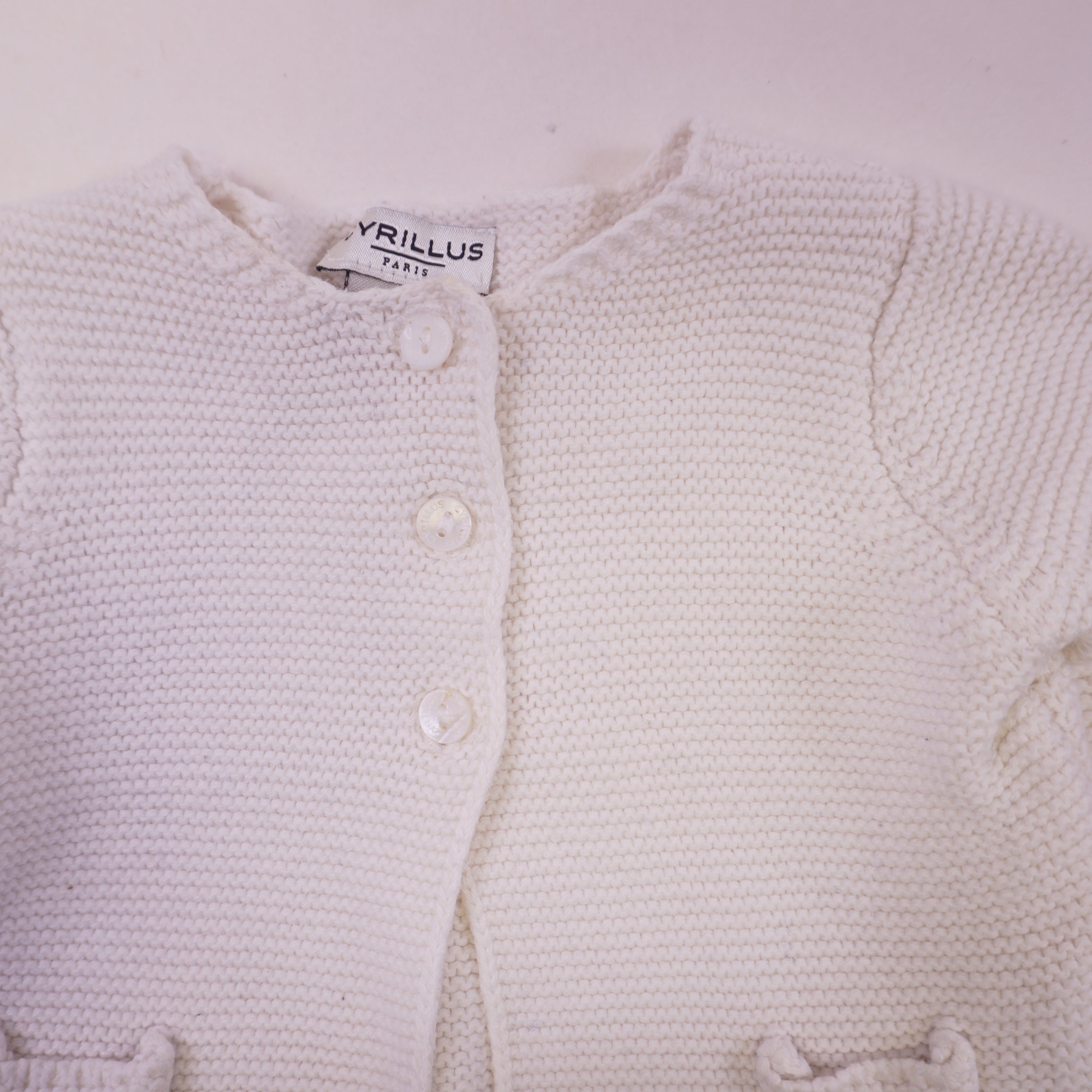 Gilet Blanc - 1 mois