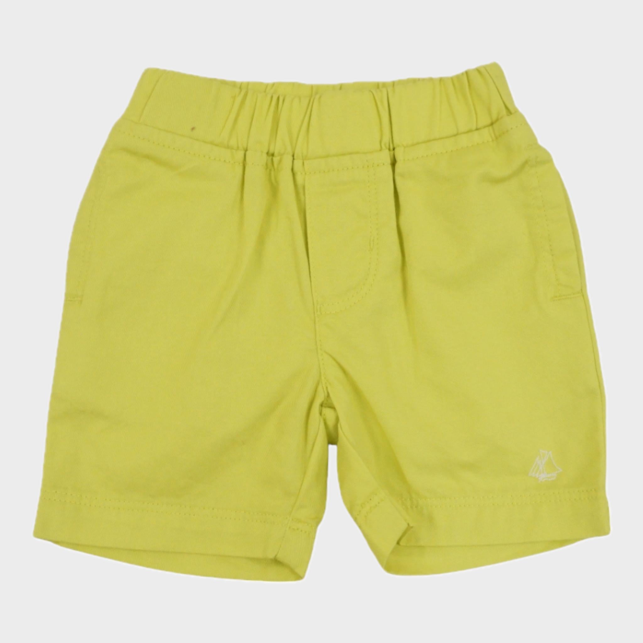 Short Jaune - 6 mois