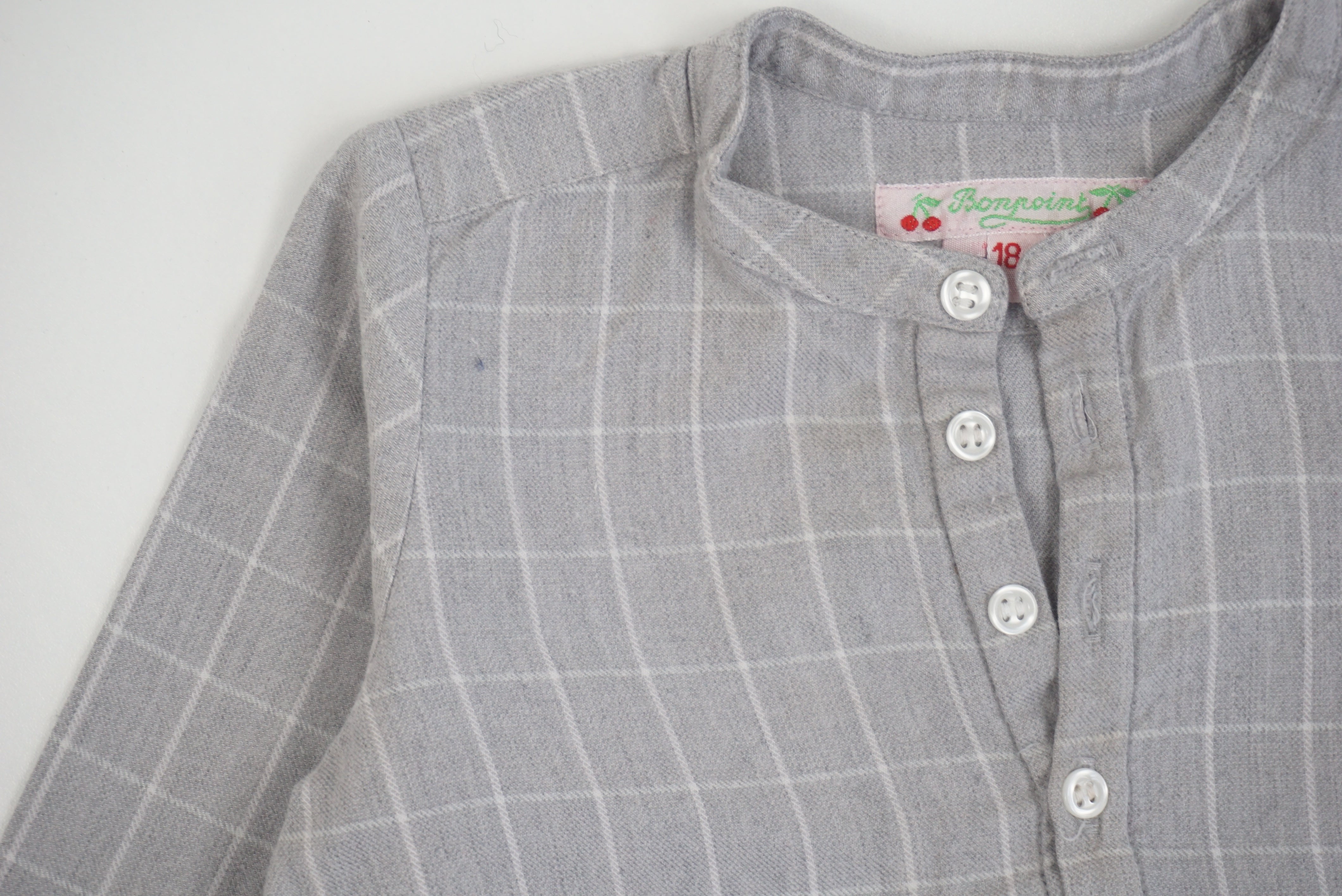 Blouse Gris - 18 mois