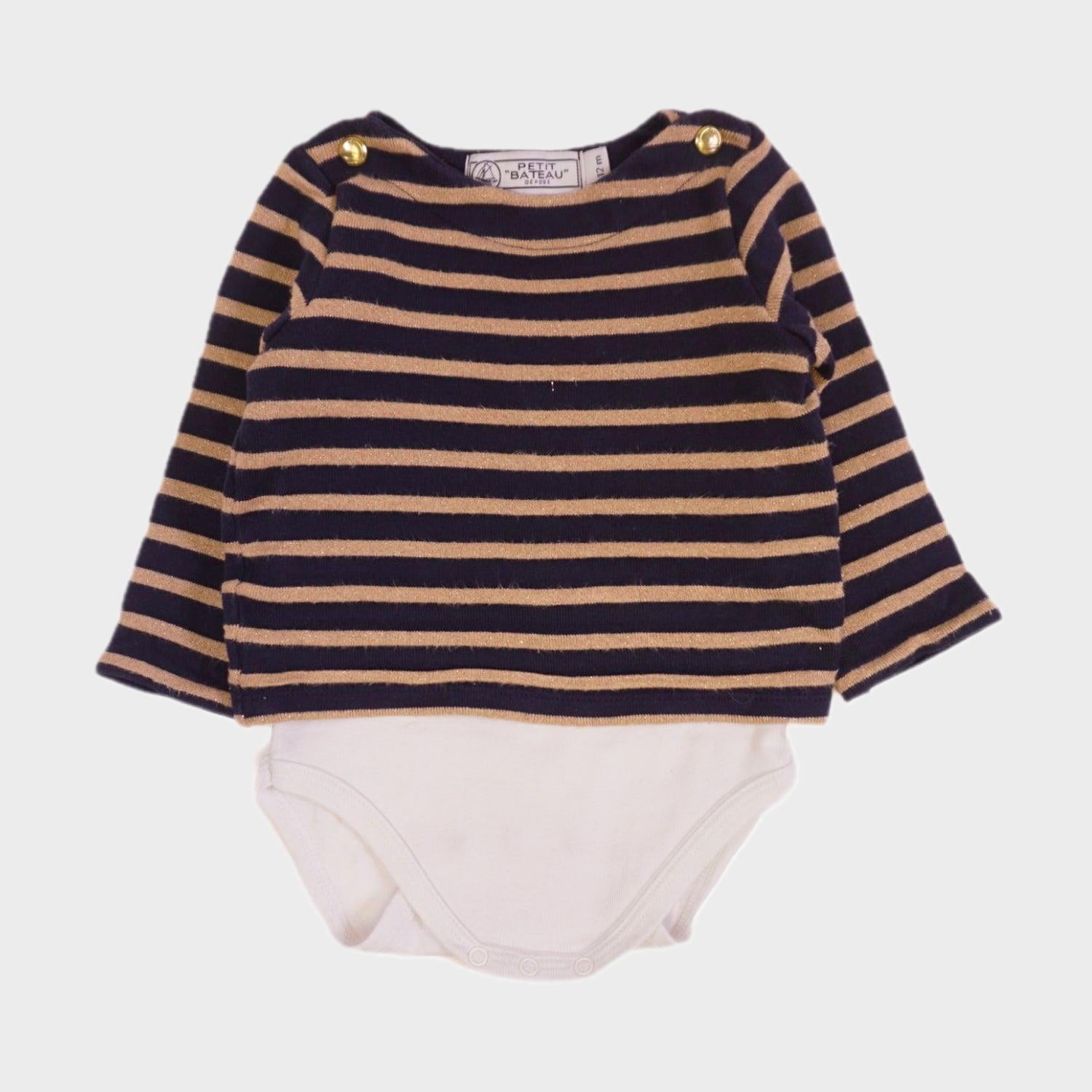 Body t-shirt Multicolore - 12 mois