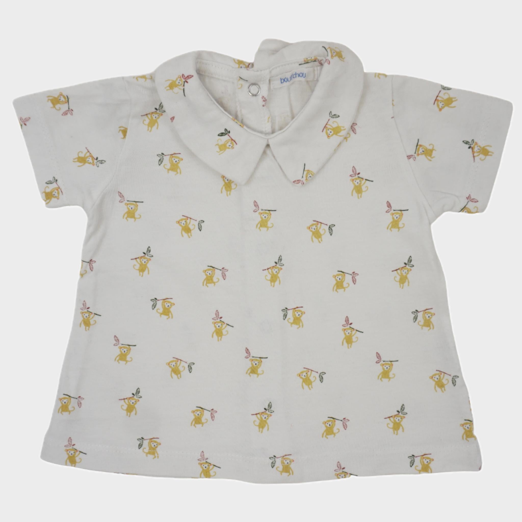 T-shirt Blanc - 3 mois