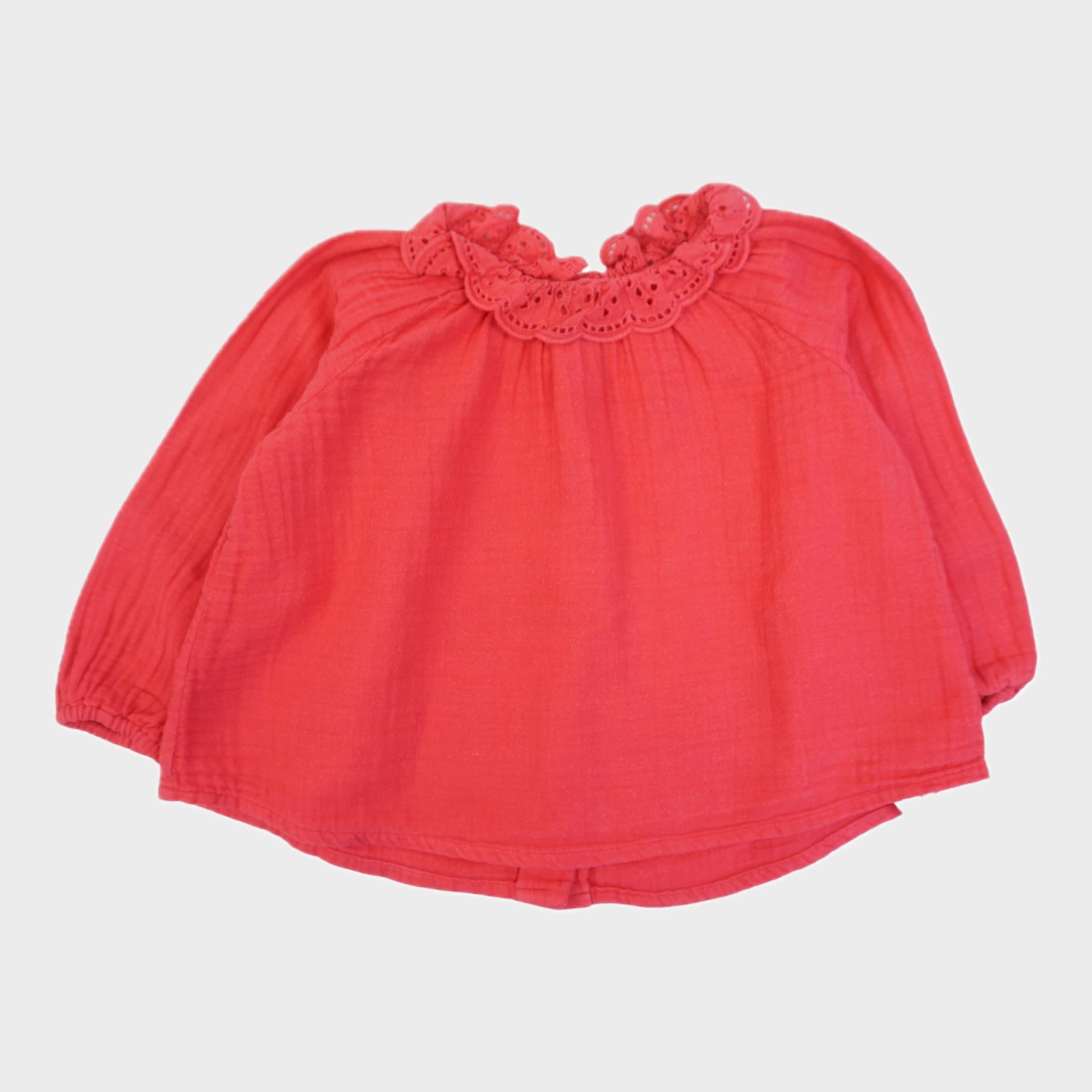 Blouse Rose - 12 mois