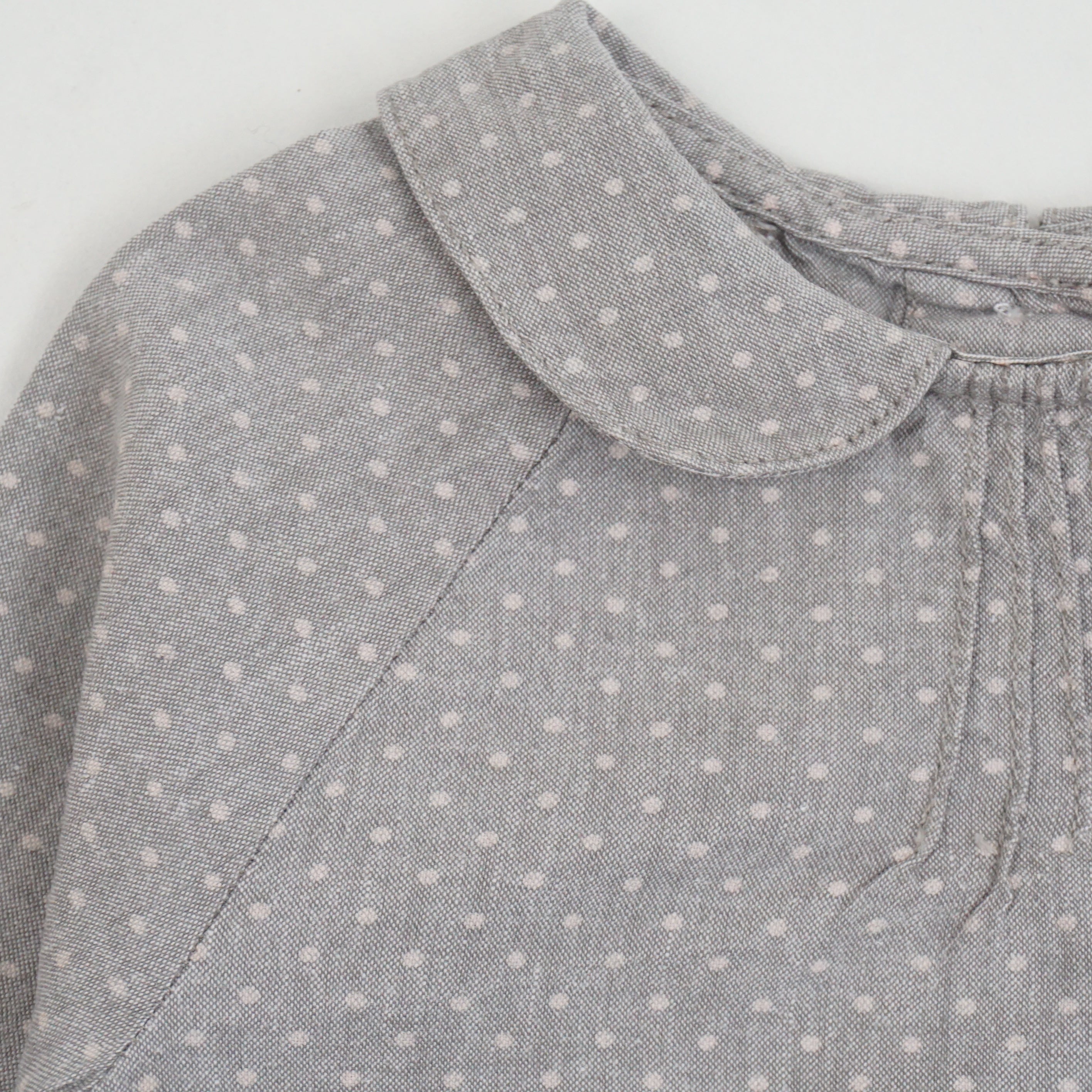 Blouse Gris - 6 mois