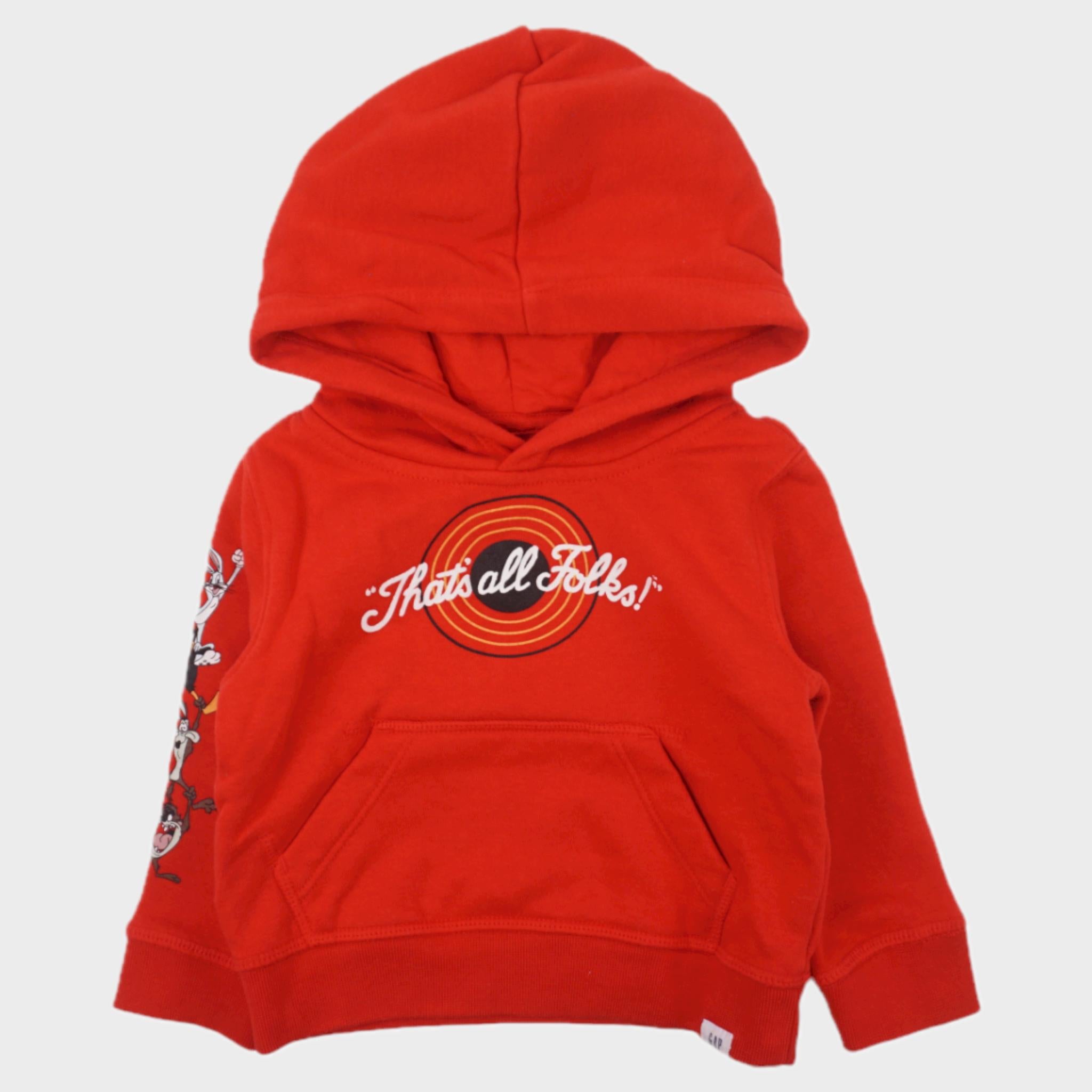 Sweat Rouge - 6/12 mois