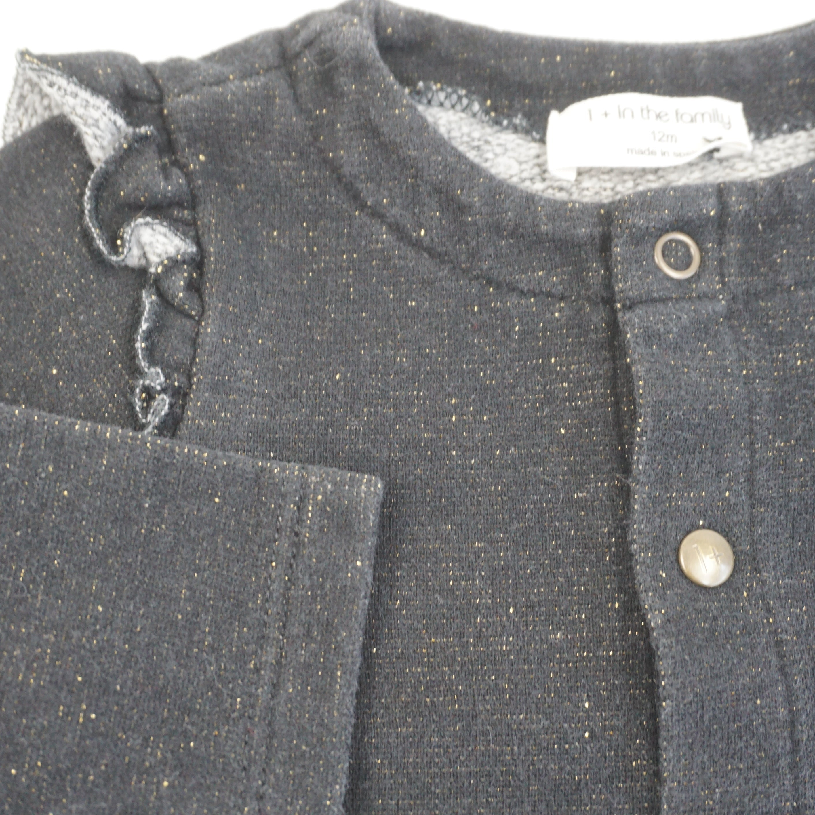 Gilet Noir - 12 mois