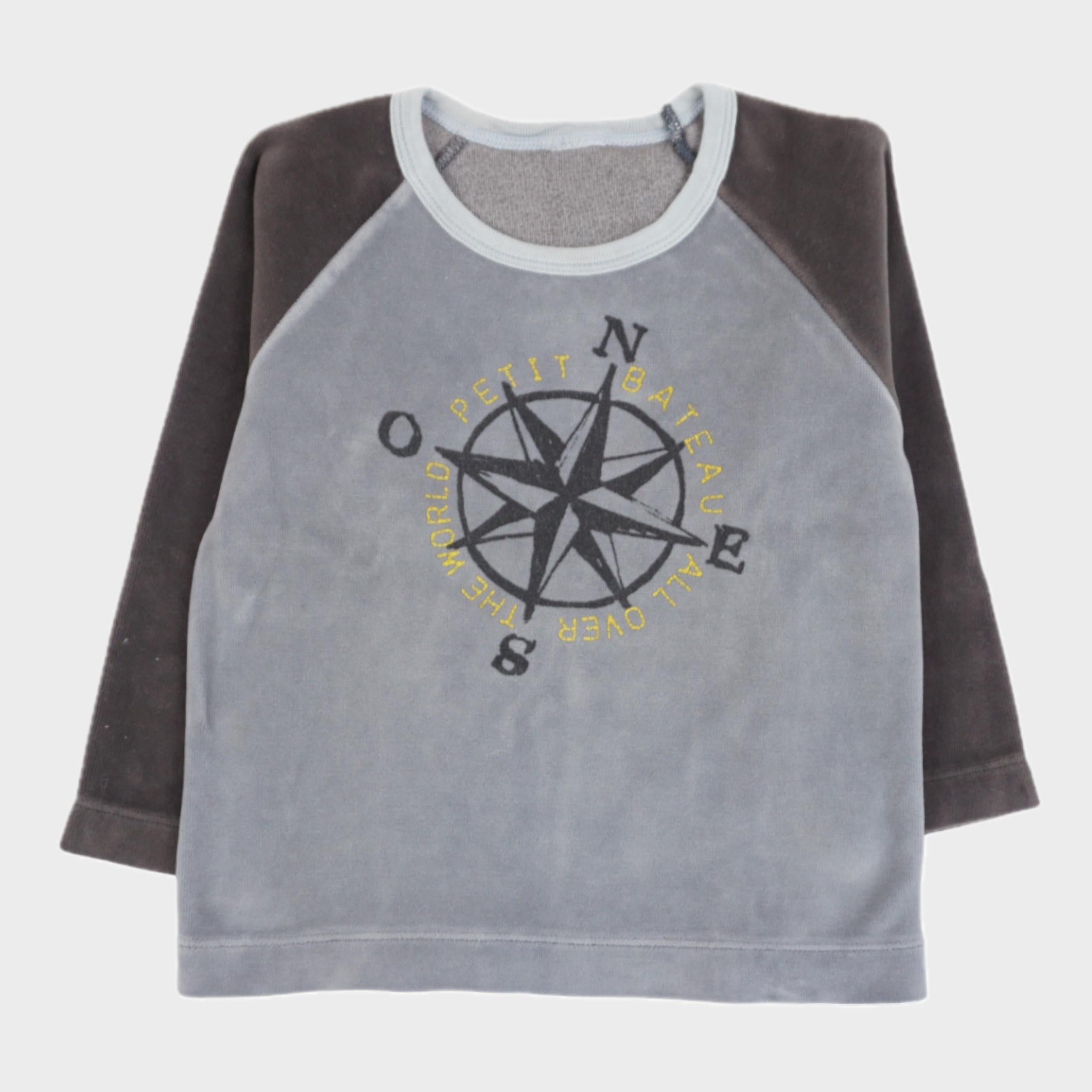 Haut de Pyjama Gris - 3 ans