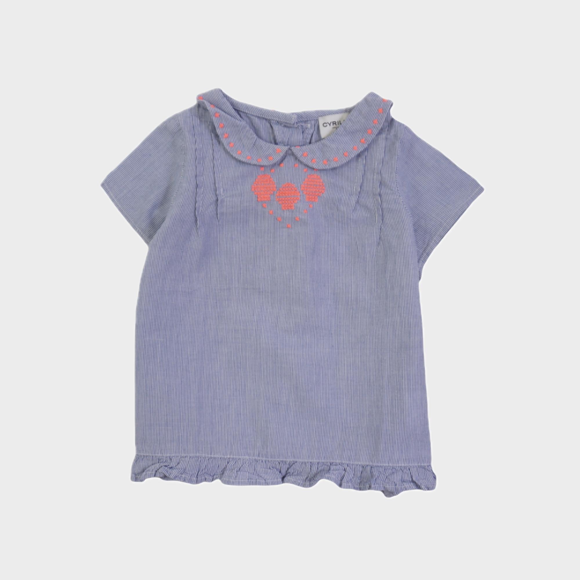 Blouse Bleu - 18 mois