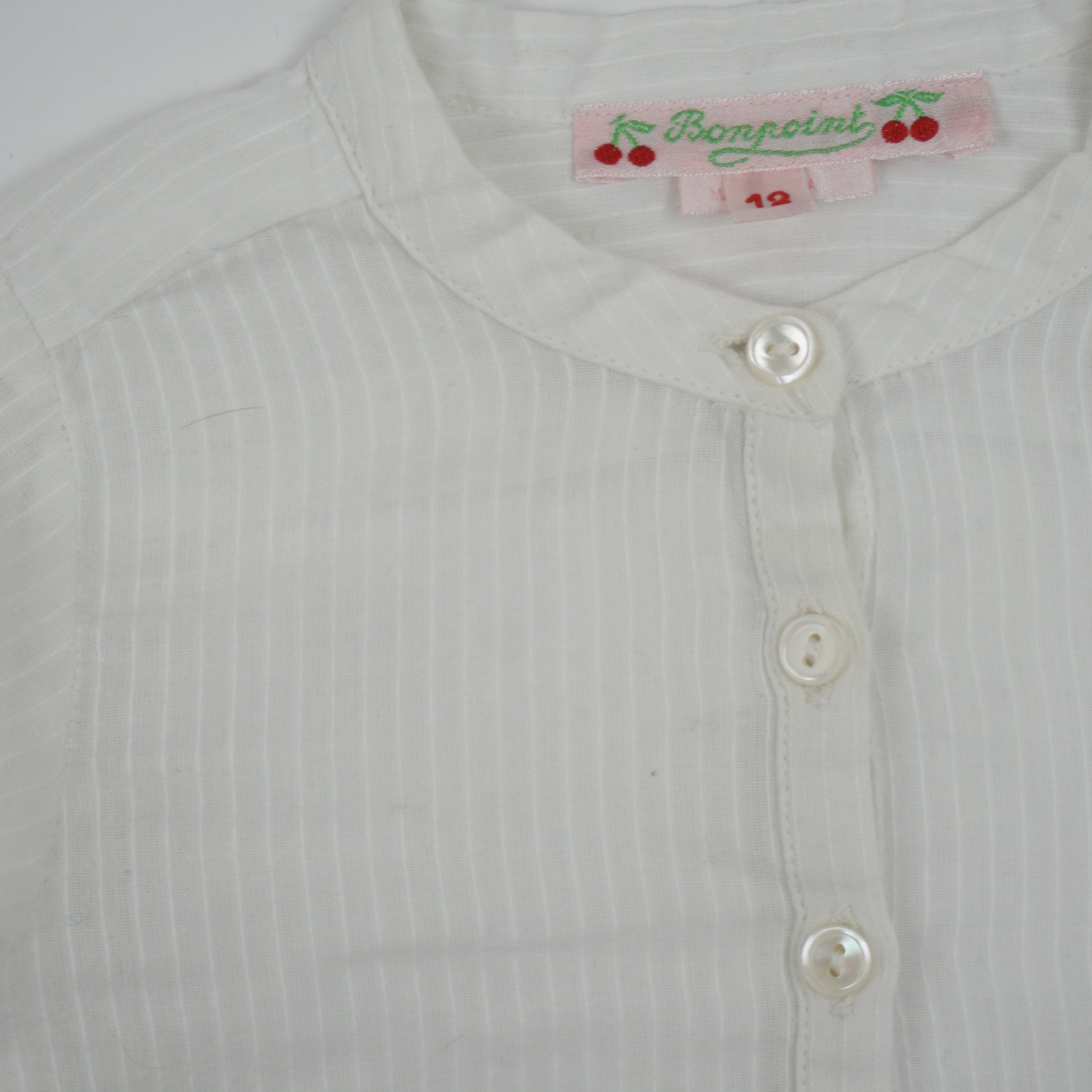Blouse Blanc - 12 mois